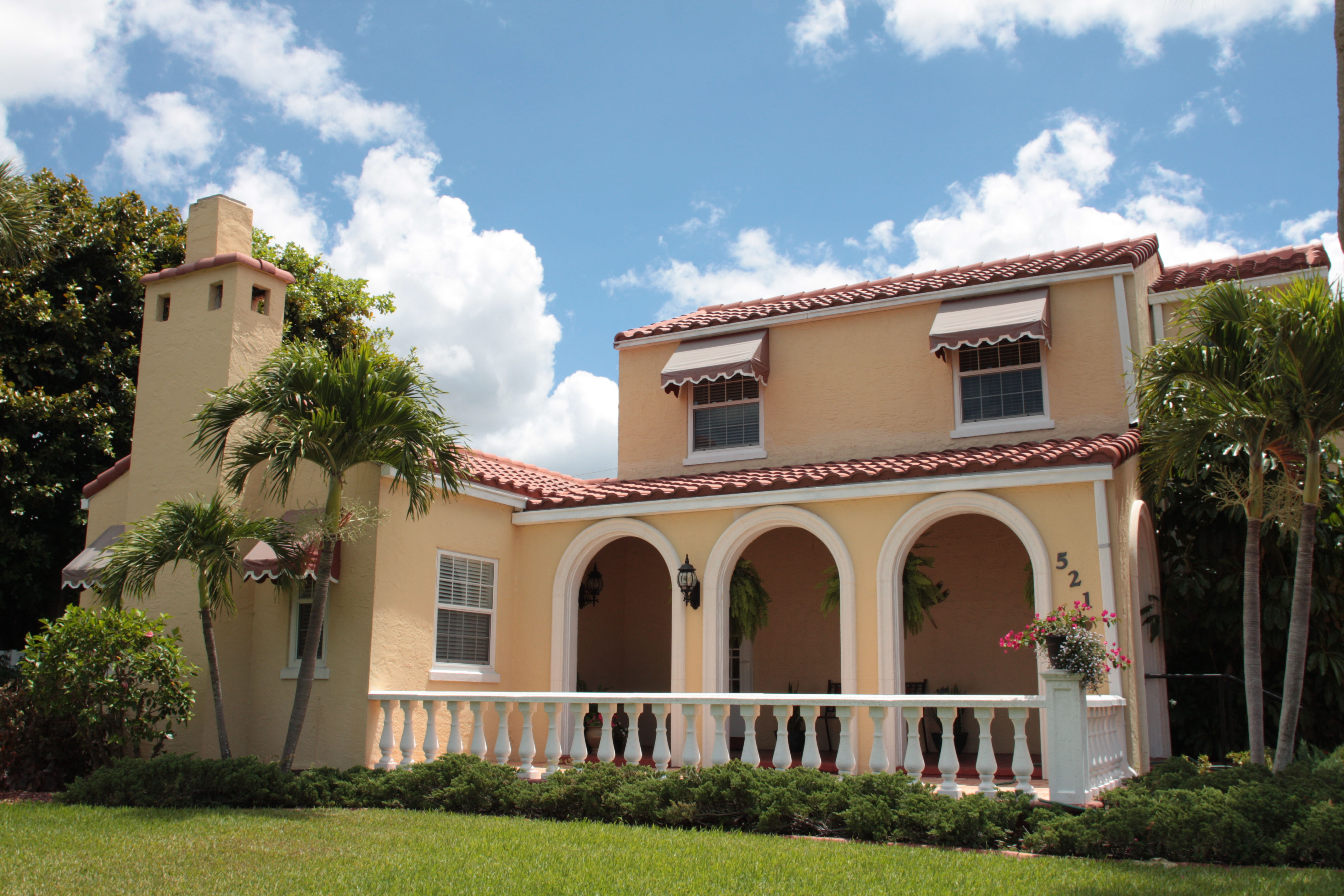 Complementary to the Venice, Fla., city plan designed by John Nolen, a 1926-27 Mediterranean Revival house