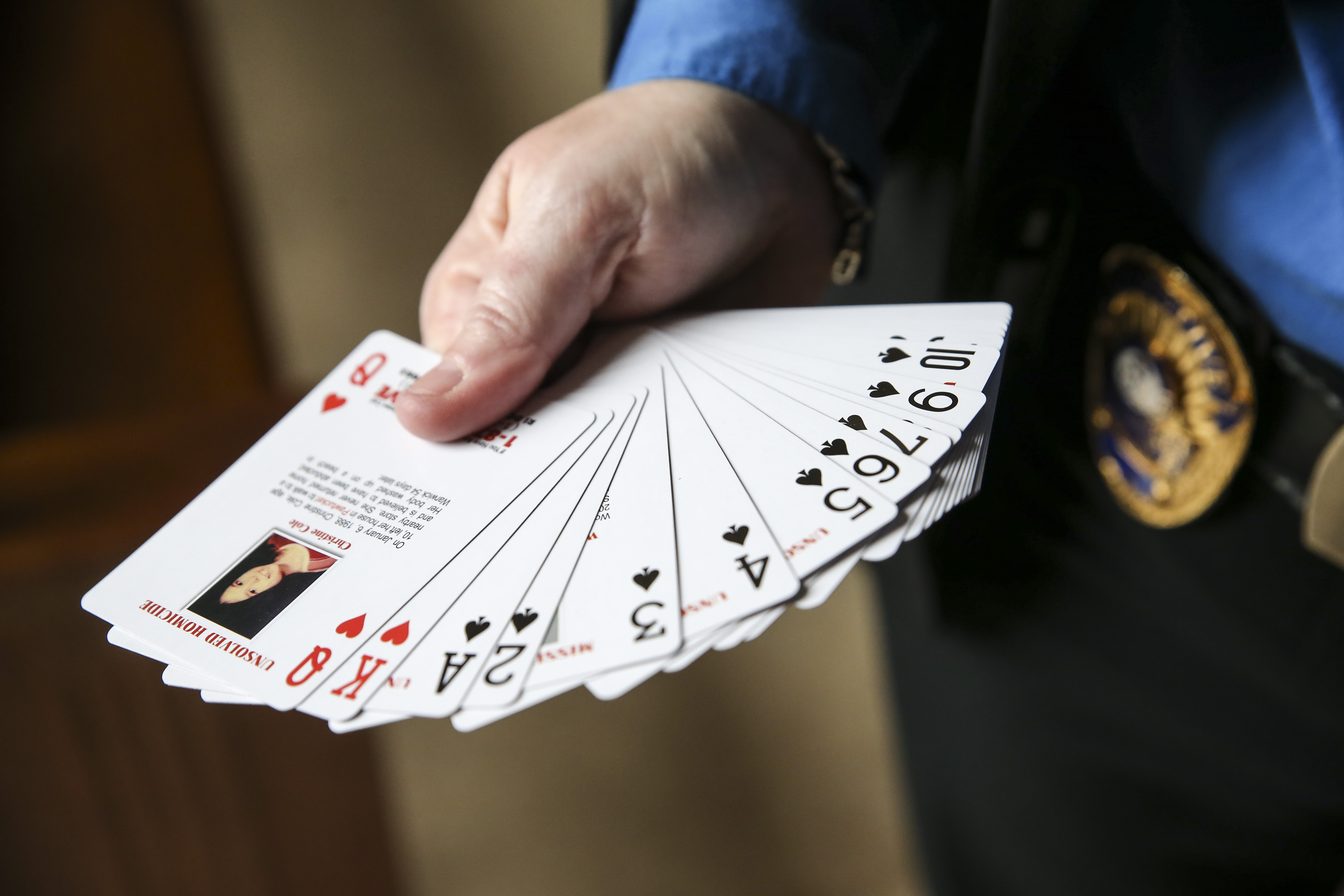 R.I. tries to crack unsolved murder, missing person cases with playing cards The Boston Globe