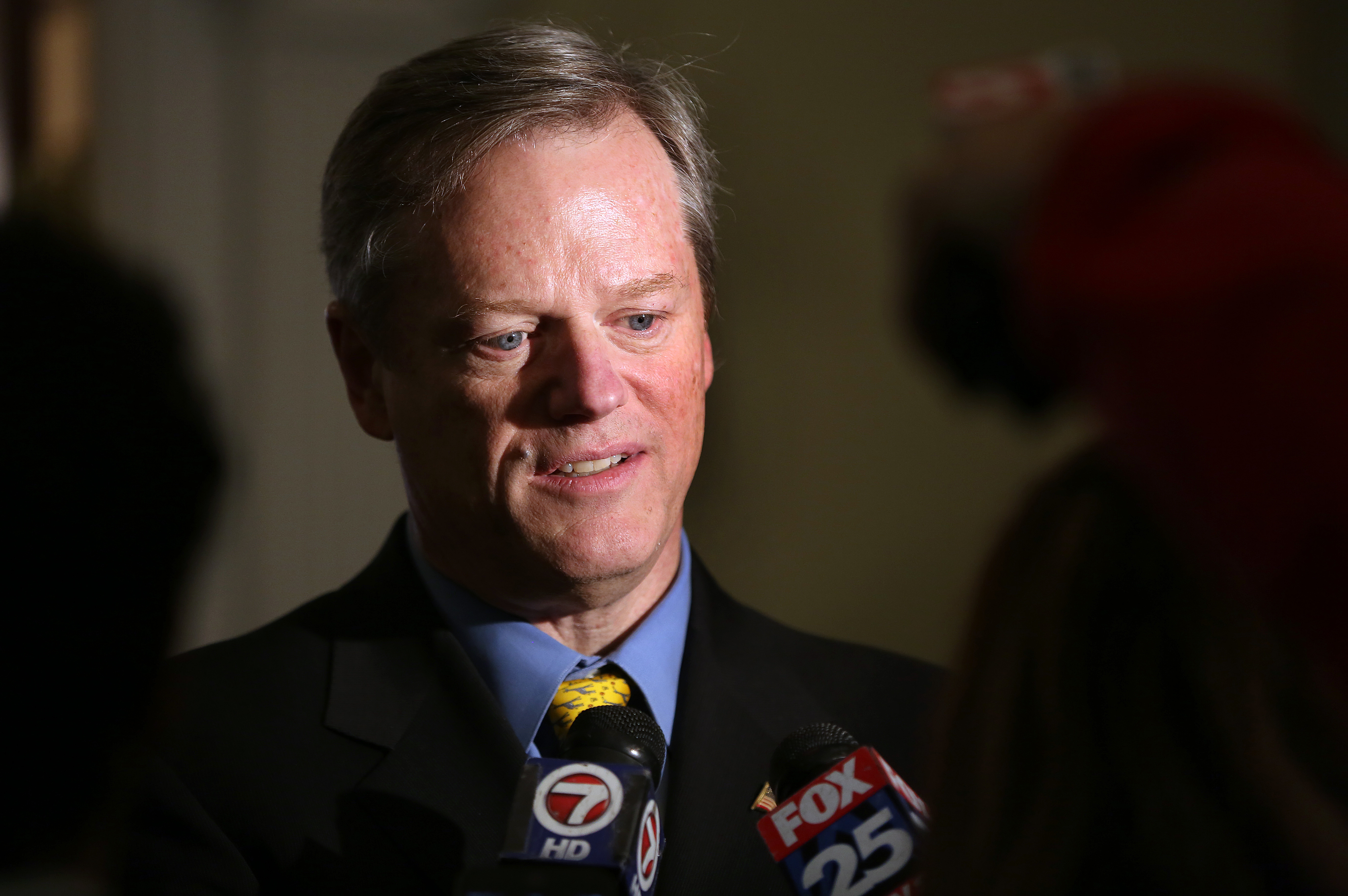 Massachusetts Governor Charlie Baker.