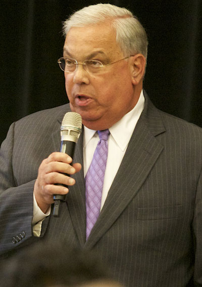 “I will not support a phased-in casino,” the mayor said in a Globe interview Tuesday. “The product that is right for us in Boston is a full resort destination that provides complete economic development for the area.”
