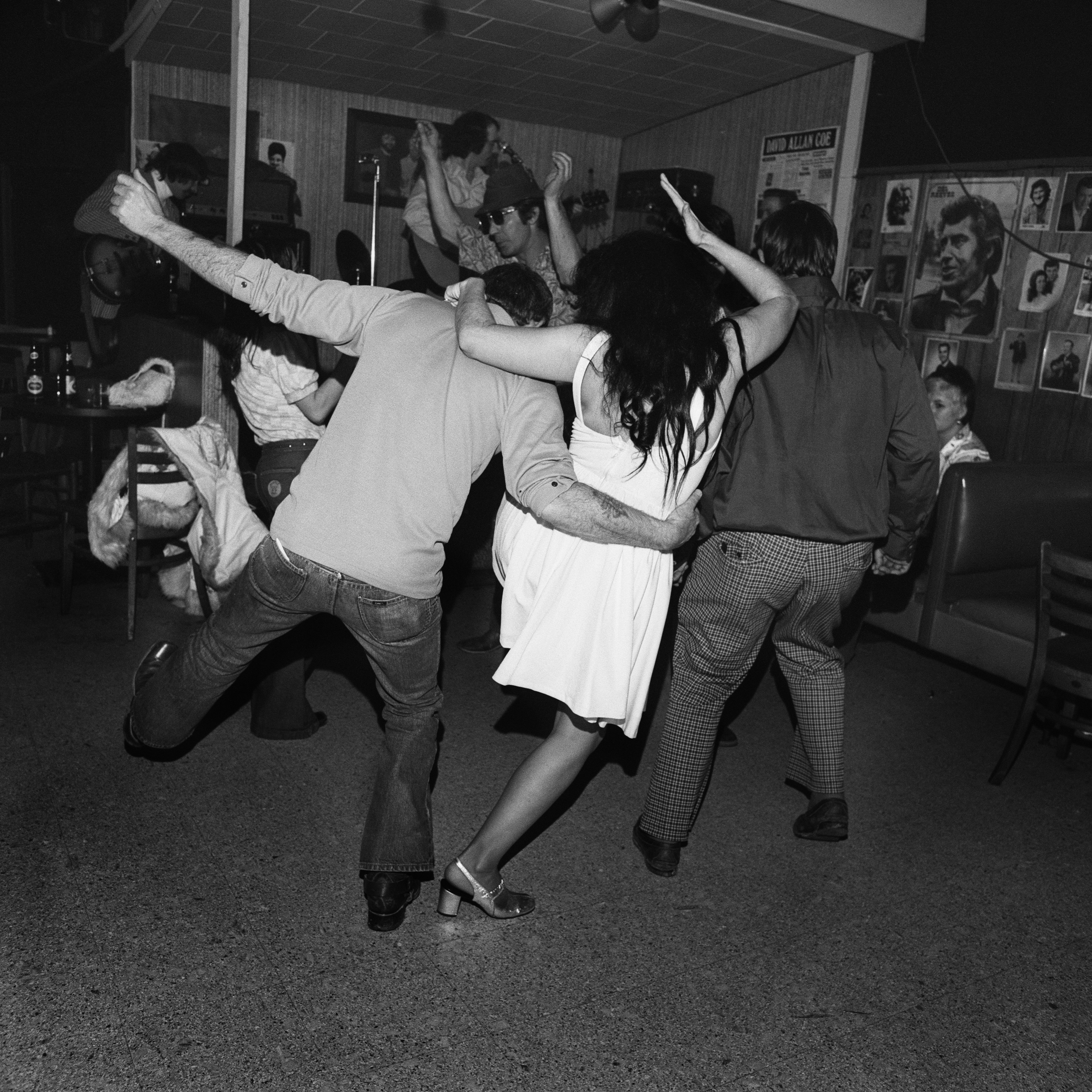 Henry Horenstein, "Drunk Dancers, Merchant's Cafe, Nashville, Tennessee," 1974.