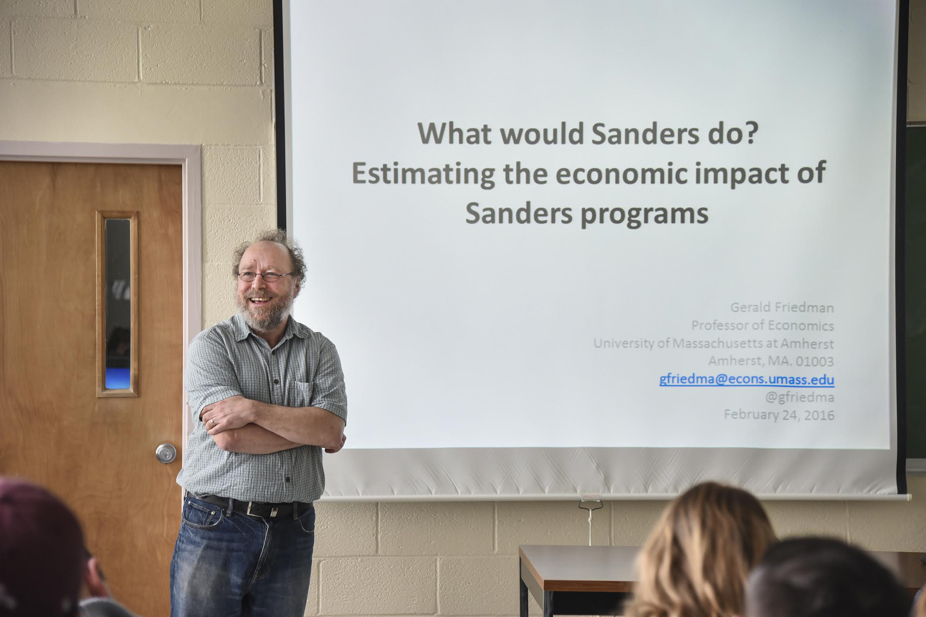 Gerald Friedman’s analysis found that under Sanders policies, the economy would grow at more than double the 2015 pace.