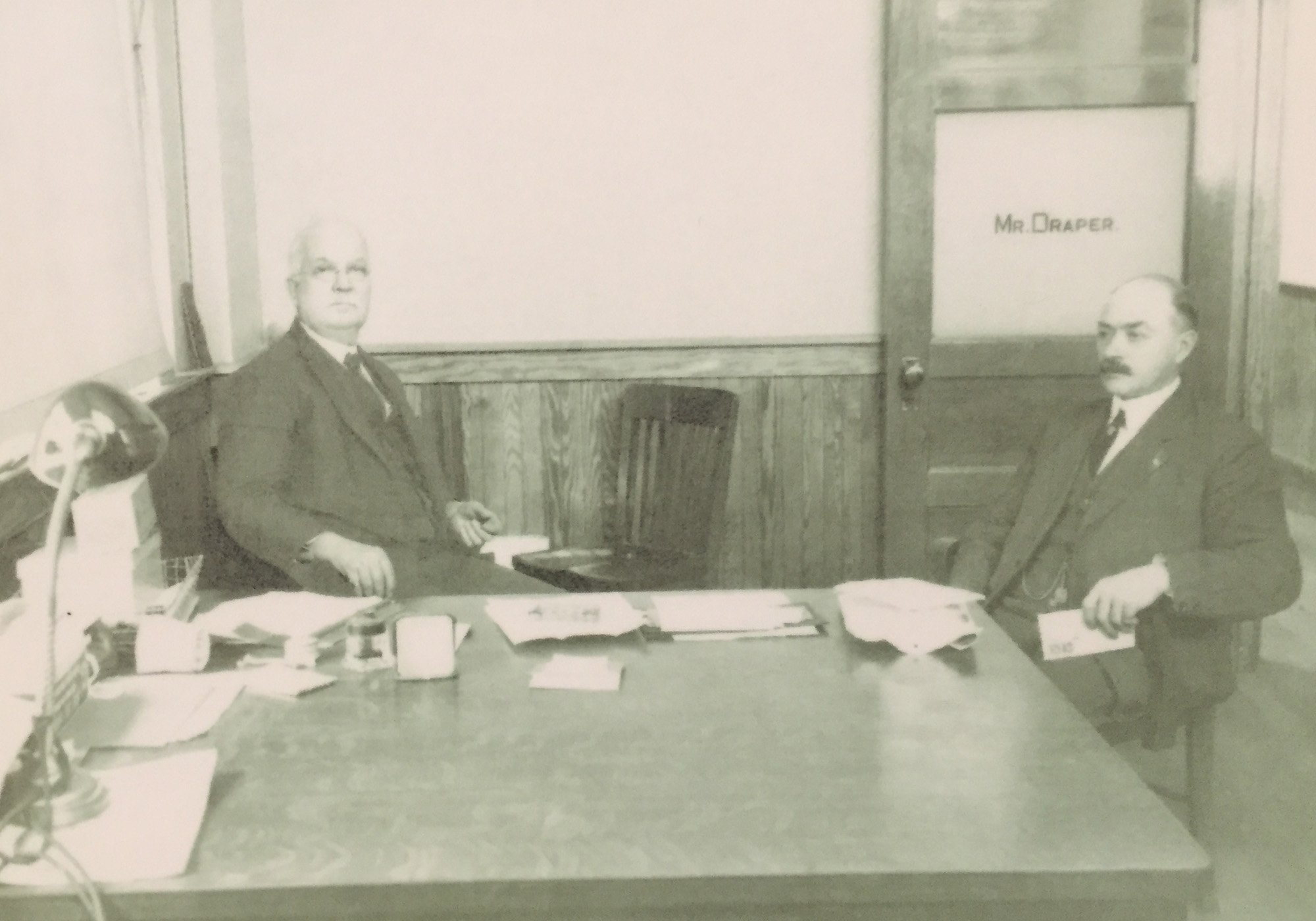 Jason Draper (left) and John Maynard.