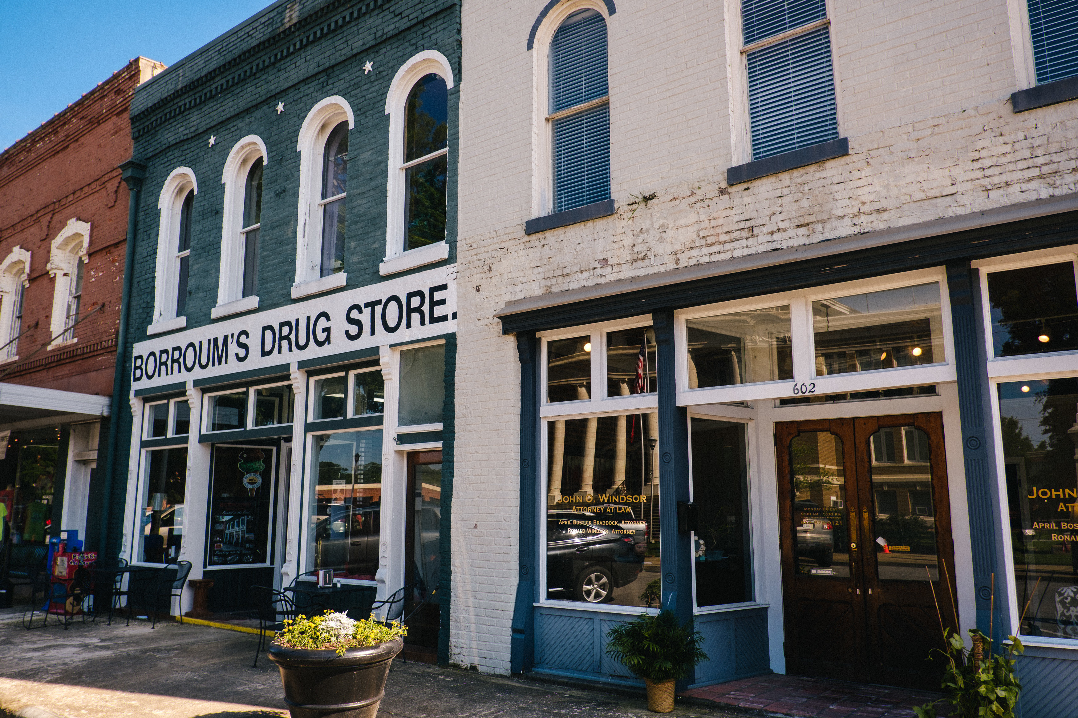 Borroum’s Drug Store was founded in 1865.