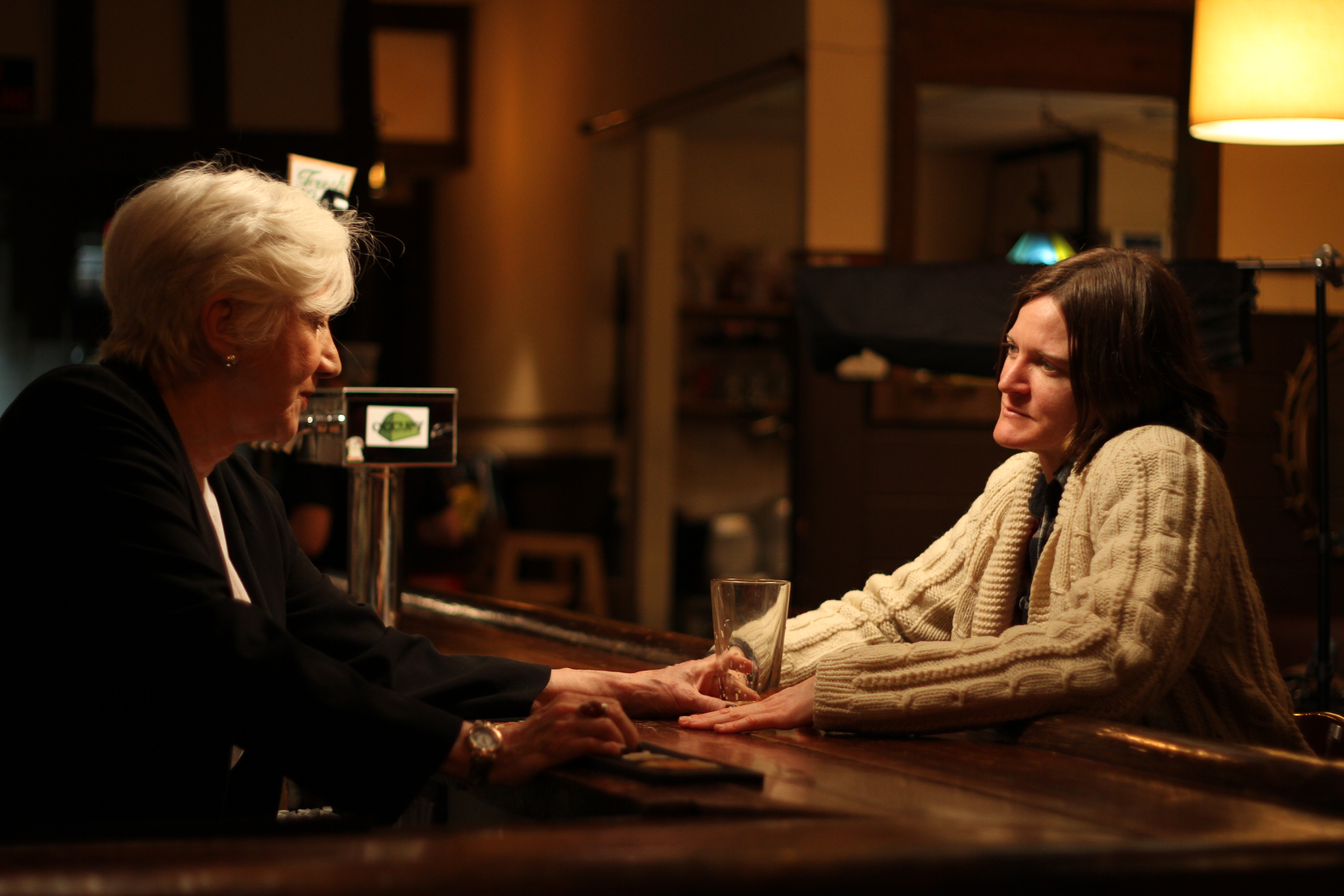 From left: Olympia Dukakis and Ingrid Jungermann.