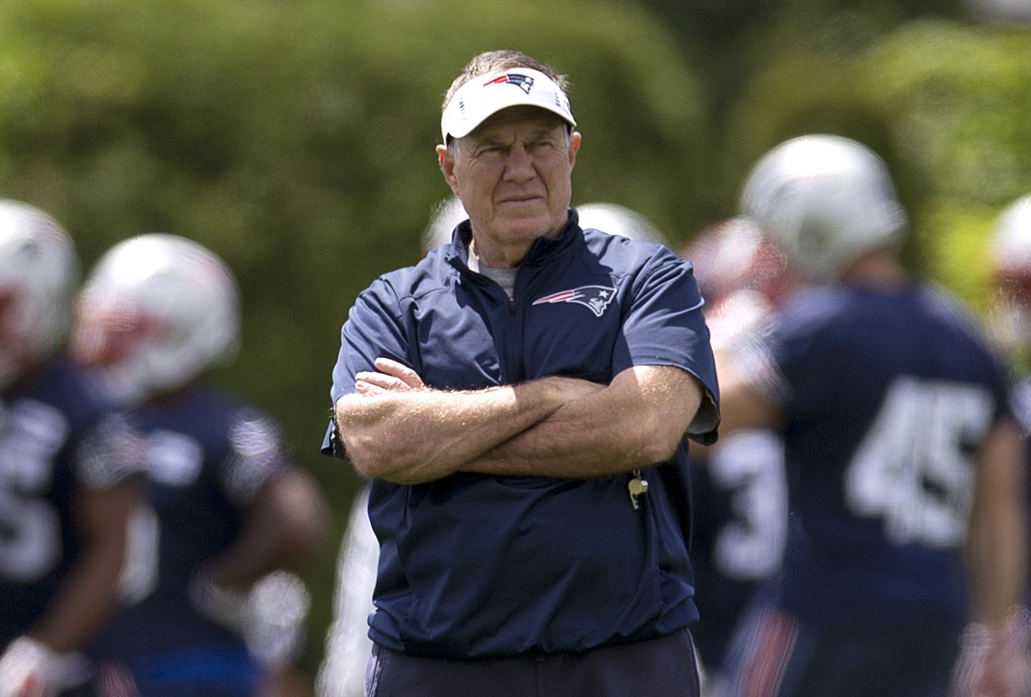 Keeping an eye on what Bill Belichick is following will tell you what the Patriots coach finds most important that day.