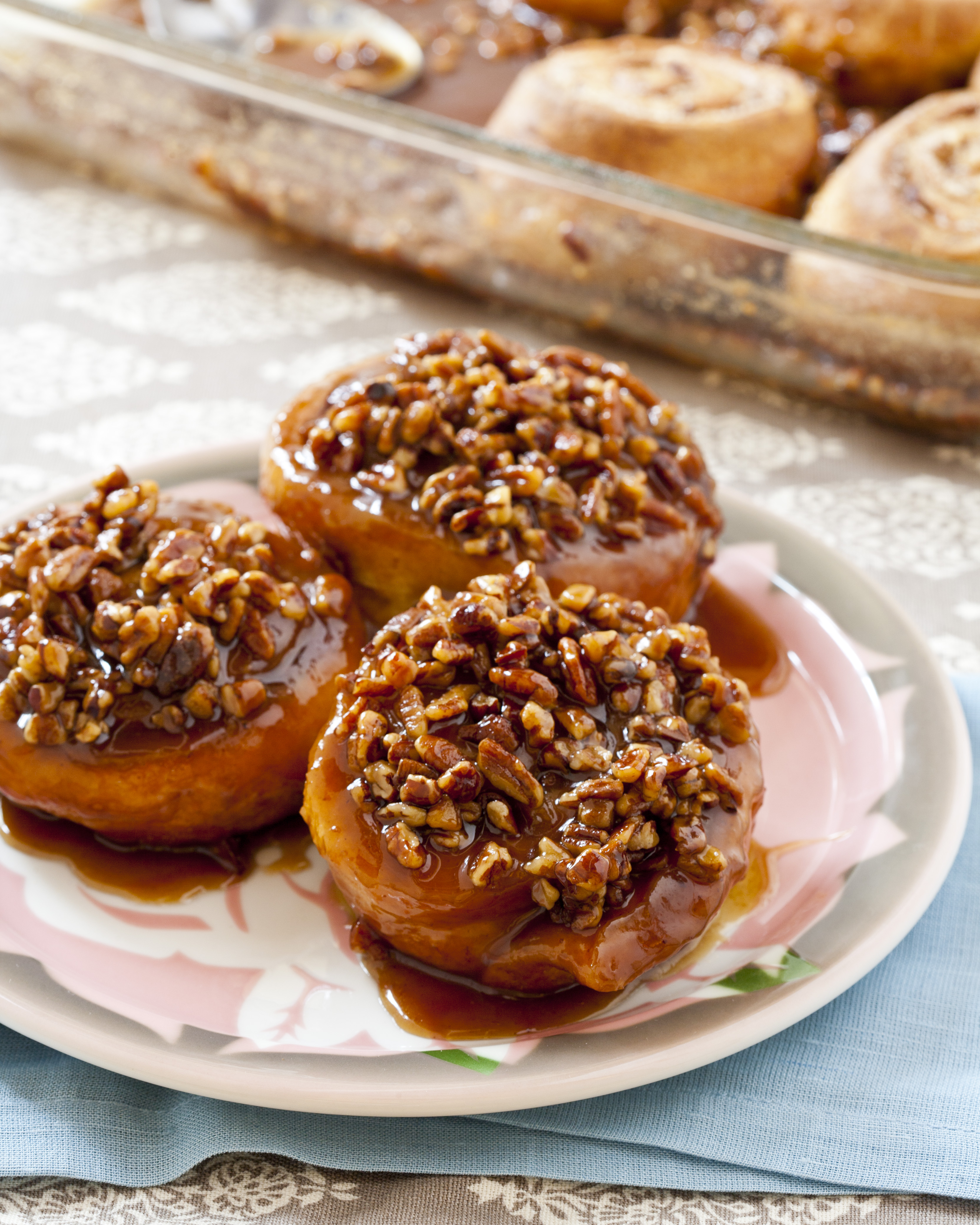 Today’s iconic version of sticky buns.