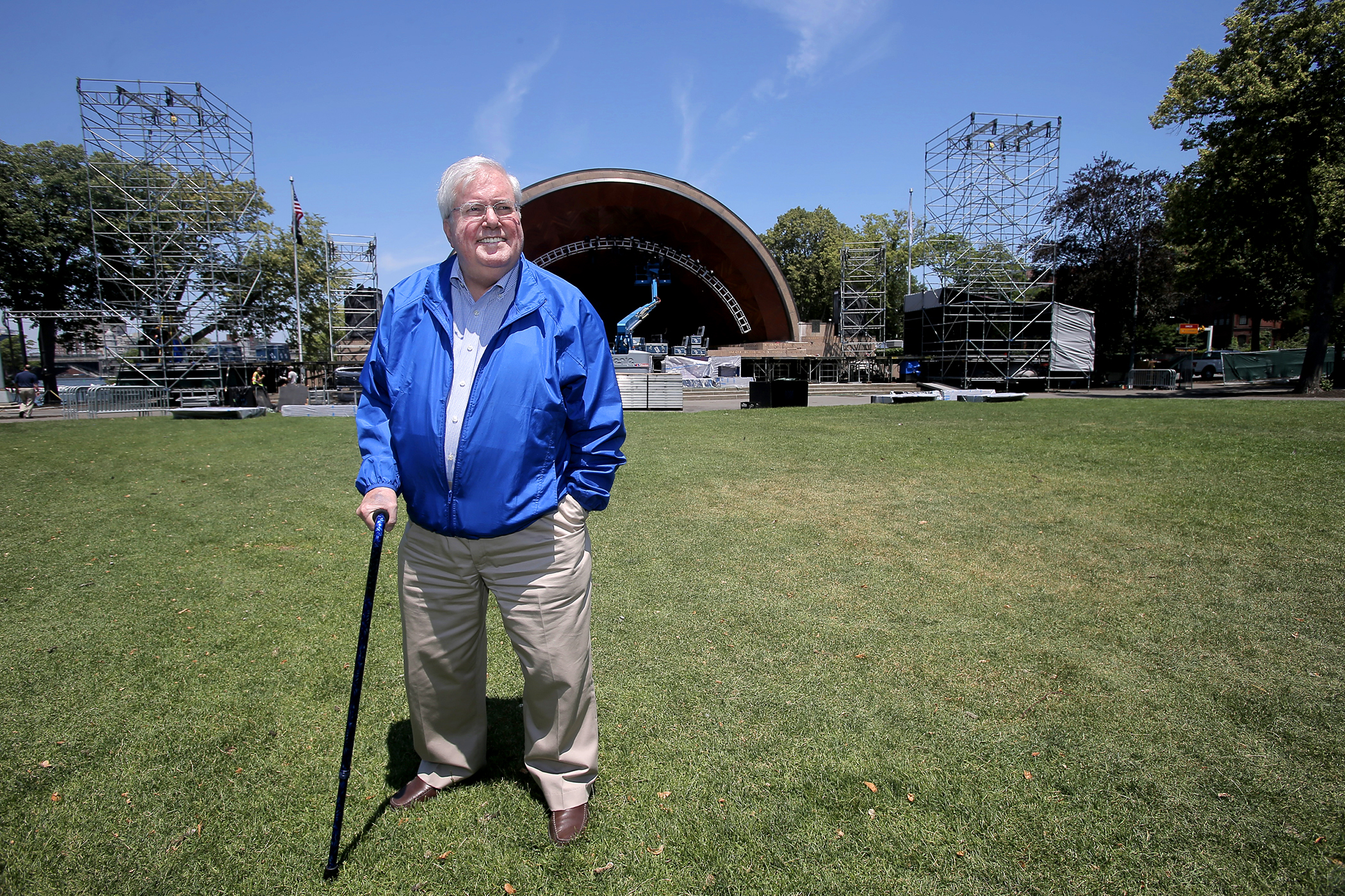 “Could you imagine families coming to this area, and there’s no July Fourth event?” asks David Mugar.