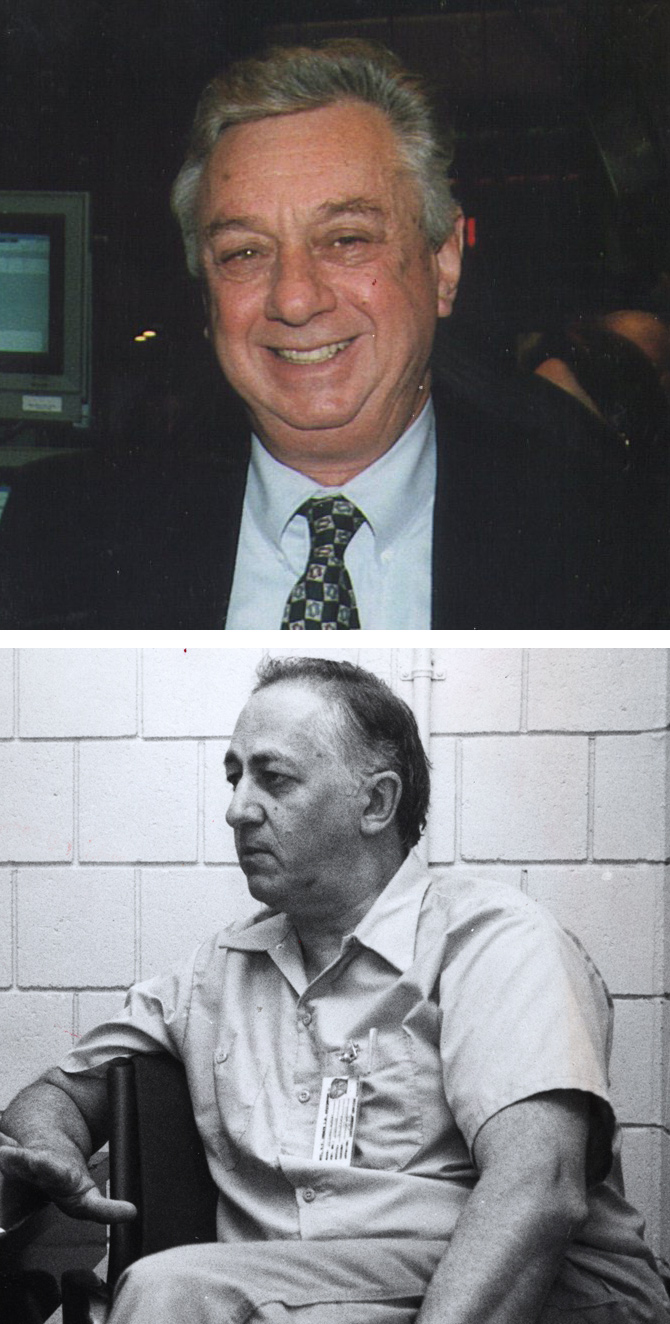 Robert Dilanni (bottom) was one of Boston’s most prolific, unrepentant financial con men. He was convicted and sent to prison three times. Emanuel Pinez (top) ran Centennial Technologies of Wilmington, one of the hottest stocks on Wall Street in the late 1990s. His con was based on some unusual Wall Street math.