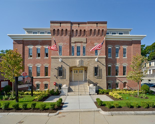 The Armory, a 20-unit condo complex, where all but one of the units has gone under agreement, including the one with the kitchen seen below.