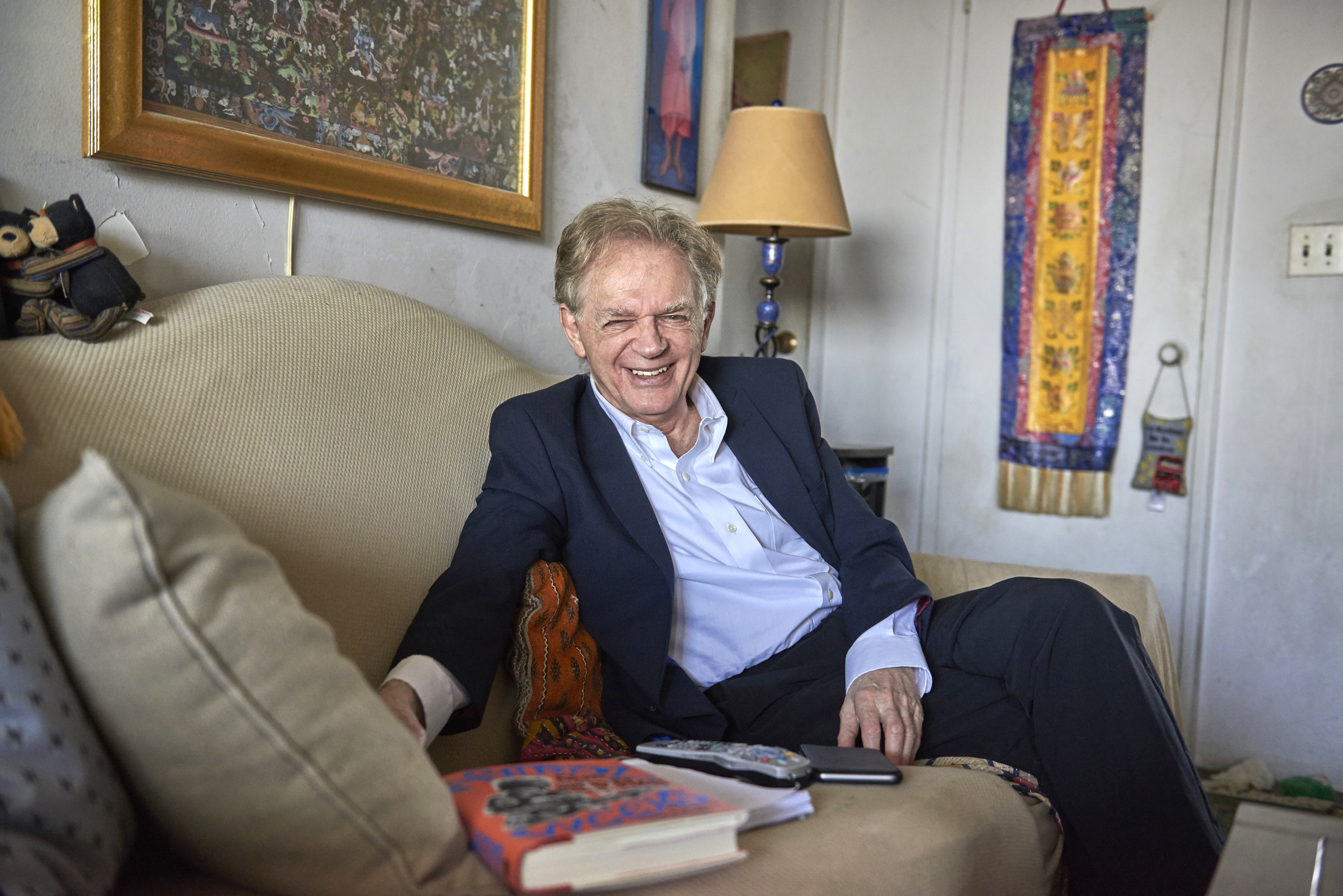 “I constantly felt like I was in a dream,” says David Silver, the show’s creator, shown in his living room in New York City.