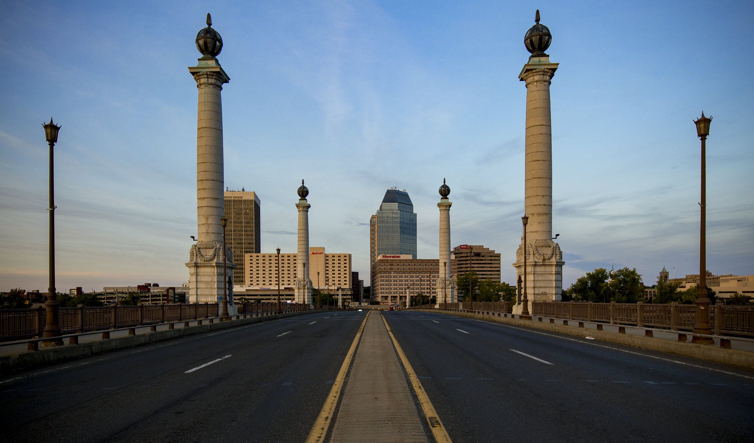 The Springfield Memorial Bridge.