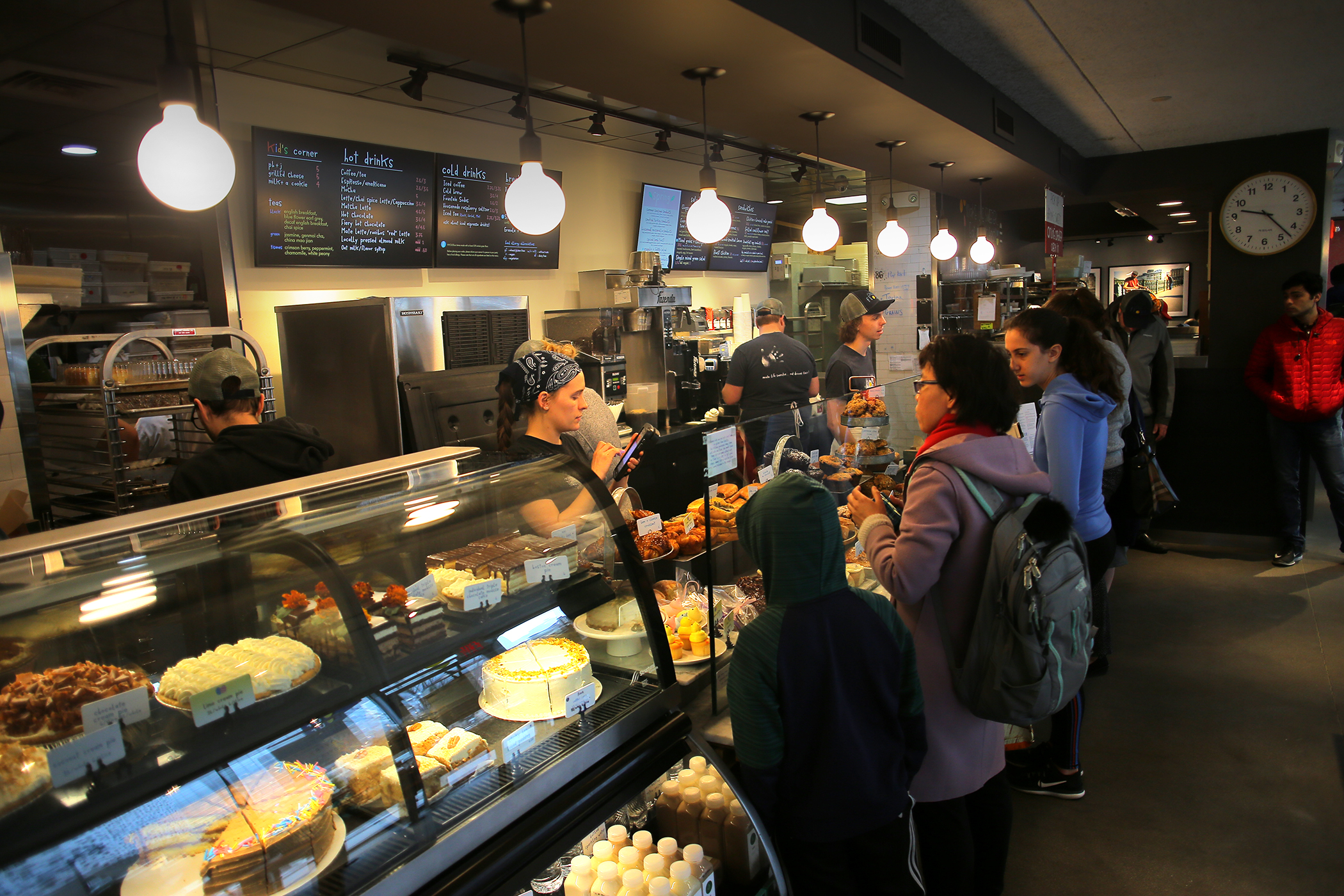 The scene at Flour Bakery in Central Square