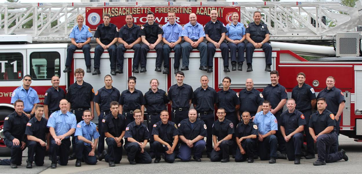 Sixtynine volunteer firefighters in Massachusetts complete training