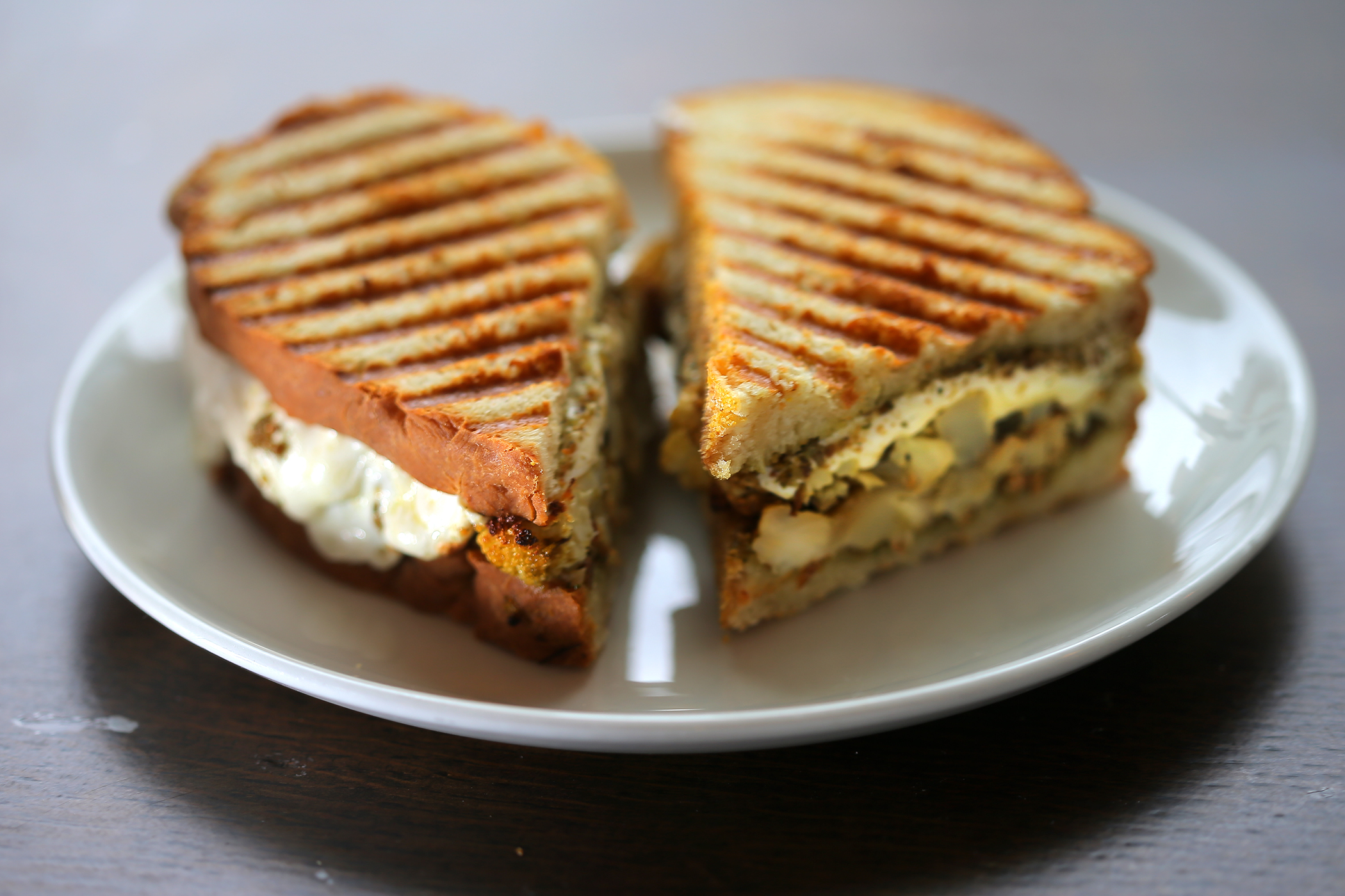 Cauliflower melt at Flour