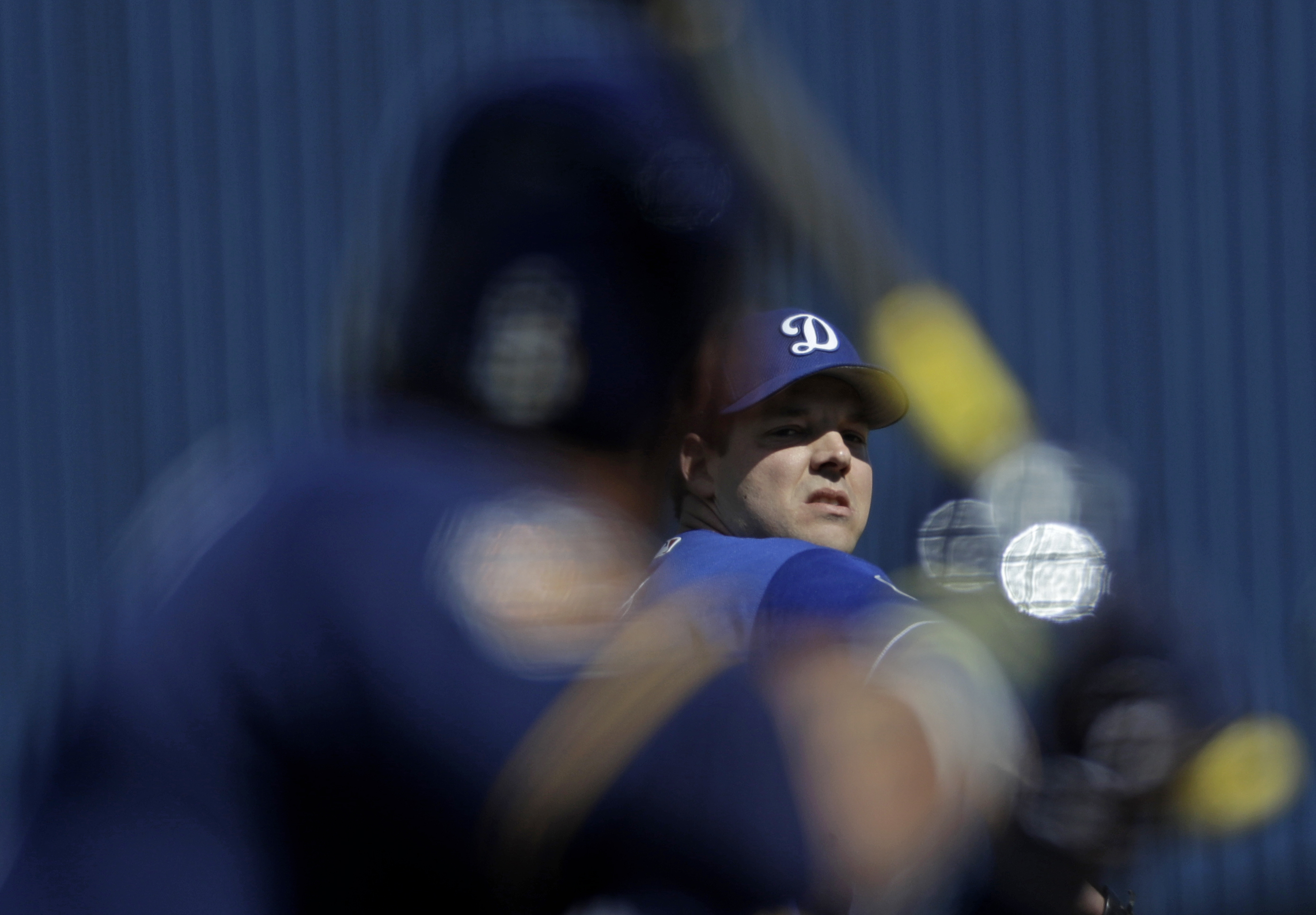 Rich Hill had a 1.83 ERA in six starts for the Dodgers last season.