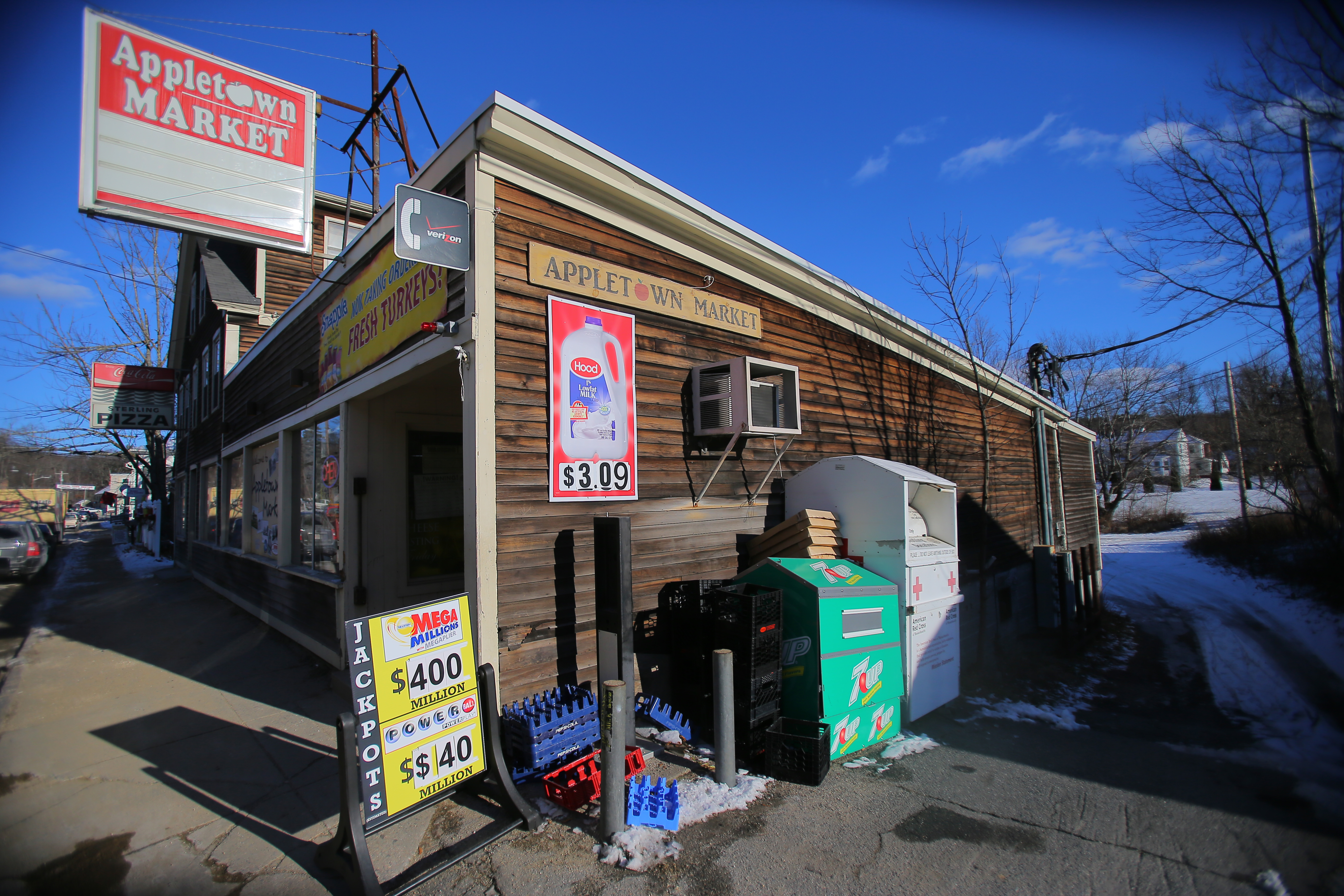 The owners of Appletown Market on Main Street in Sterling will get $50,000 for selling the winning ticket.