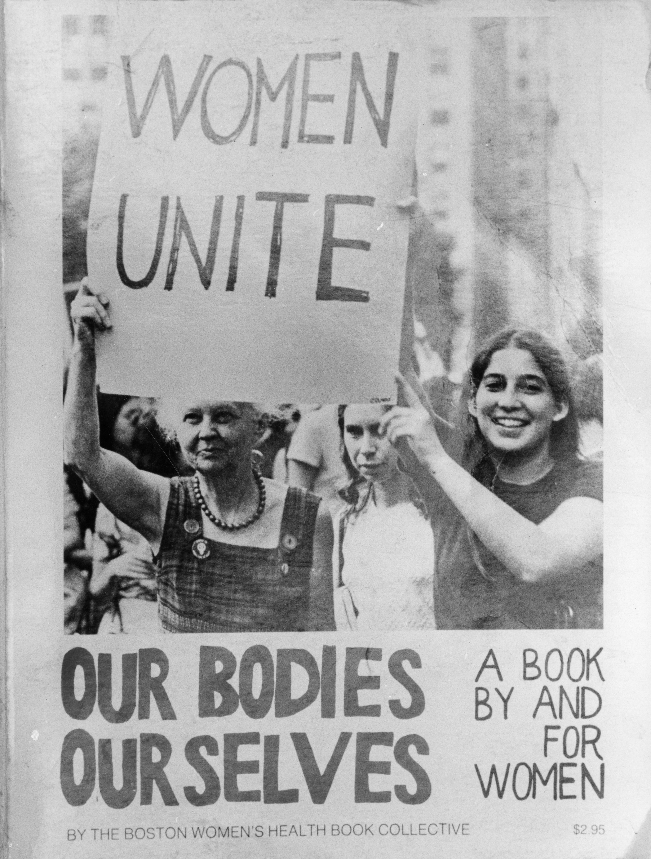 The cover of “Our Bodies, Ourselves — A Book By and For Women” by the Boston Women’s Health Book Collective.