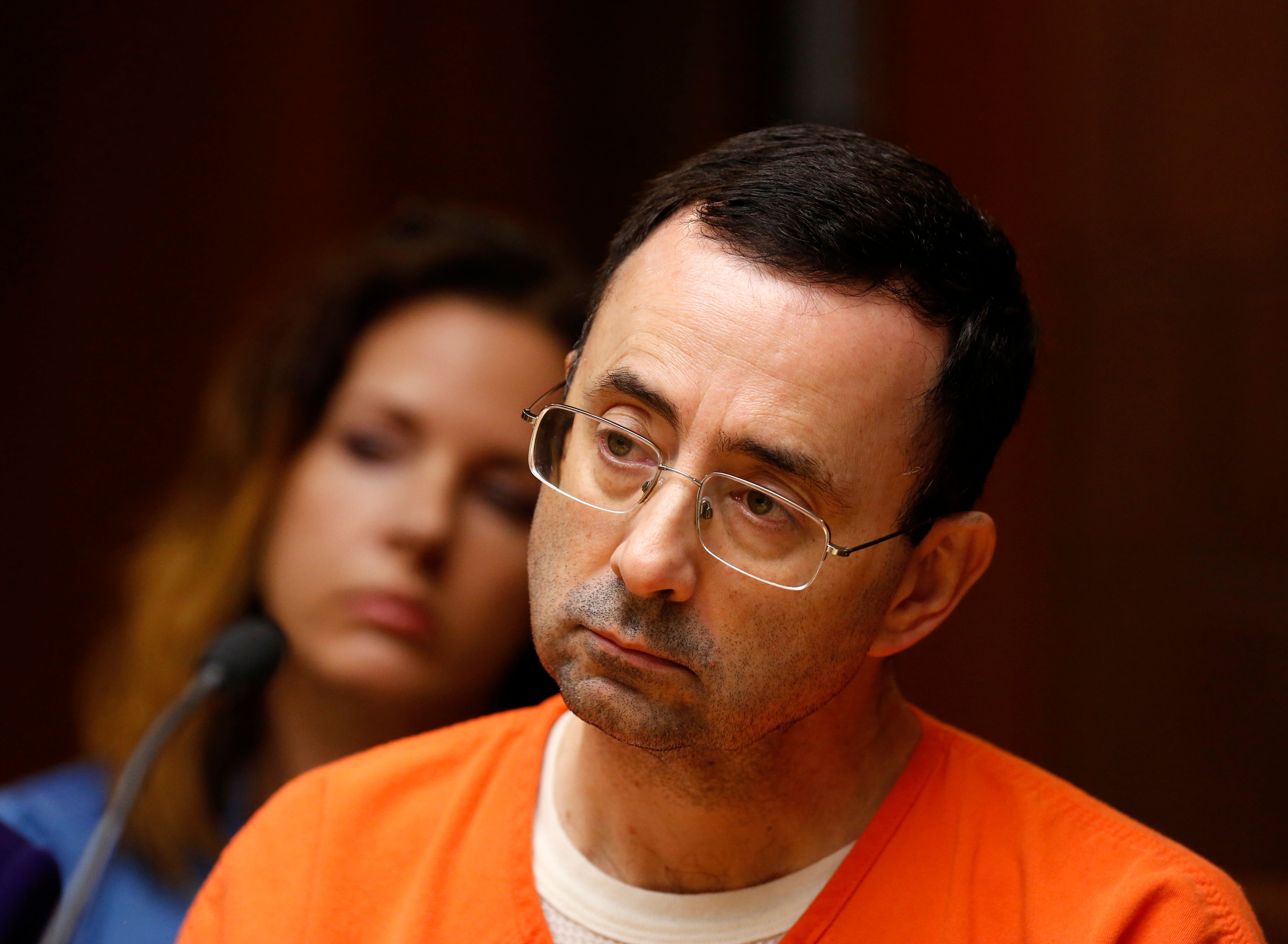 Larry Nassar in June.