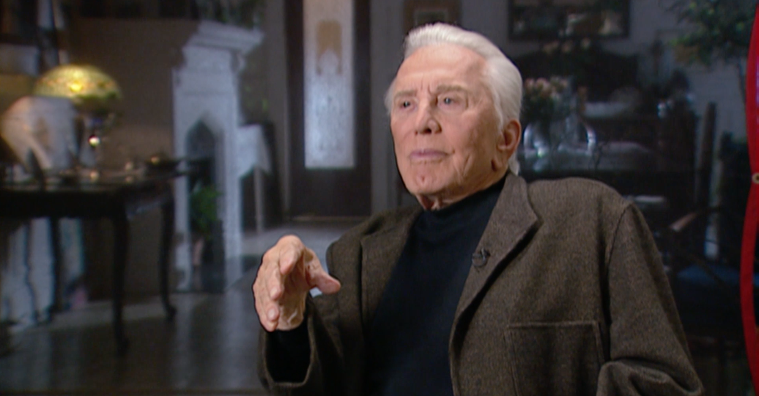 Kirk Douglas in "A Father . . . a Son . . . Once Upon a Time in Hollywood."