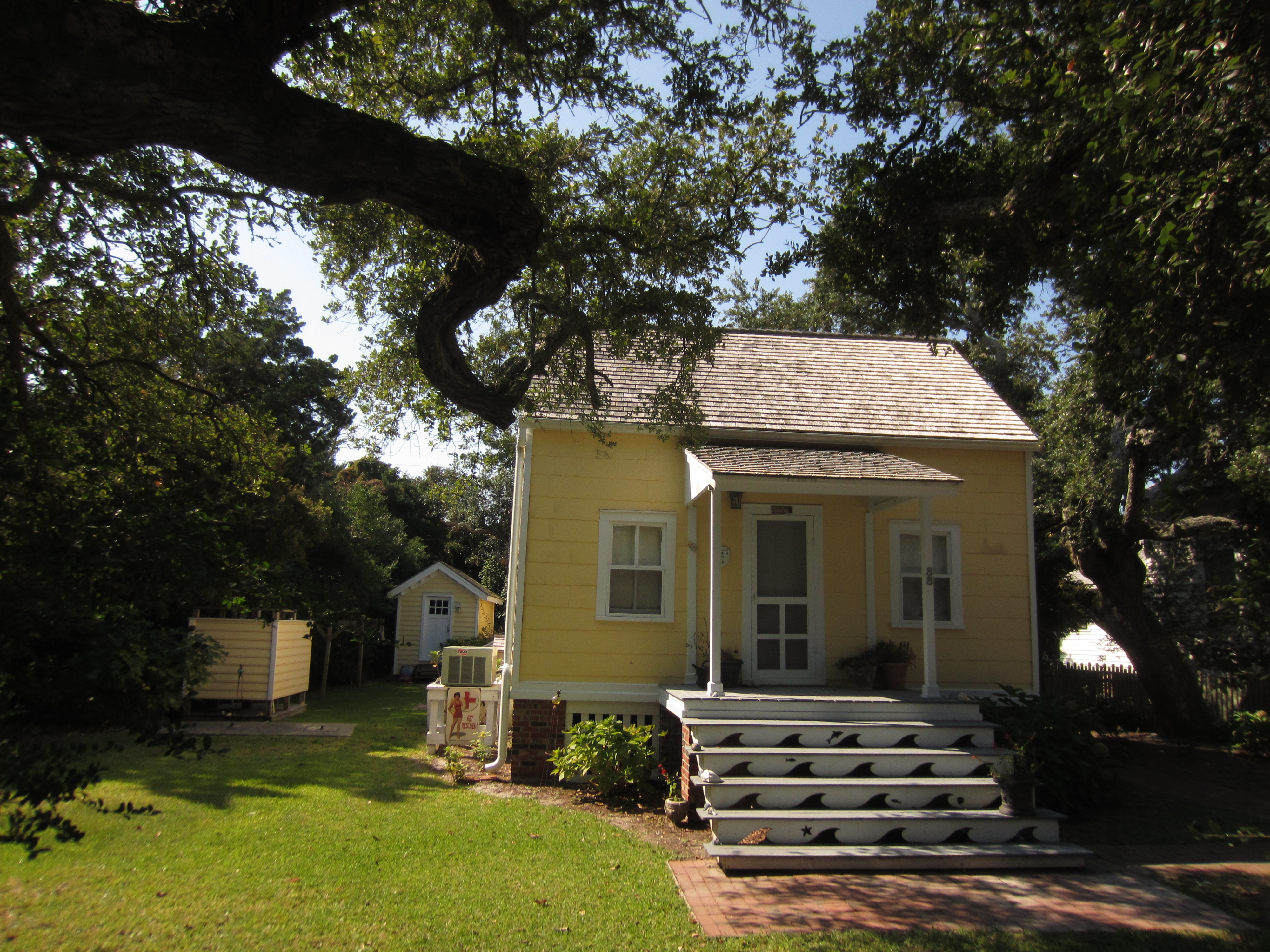 The circa 1840 Simon and Louisa Howard House is among the oldest on Ocracoke.