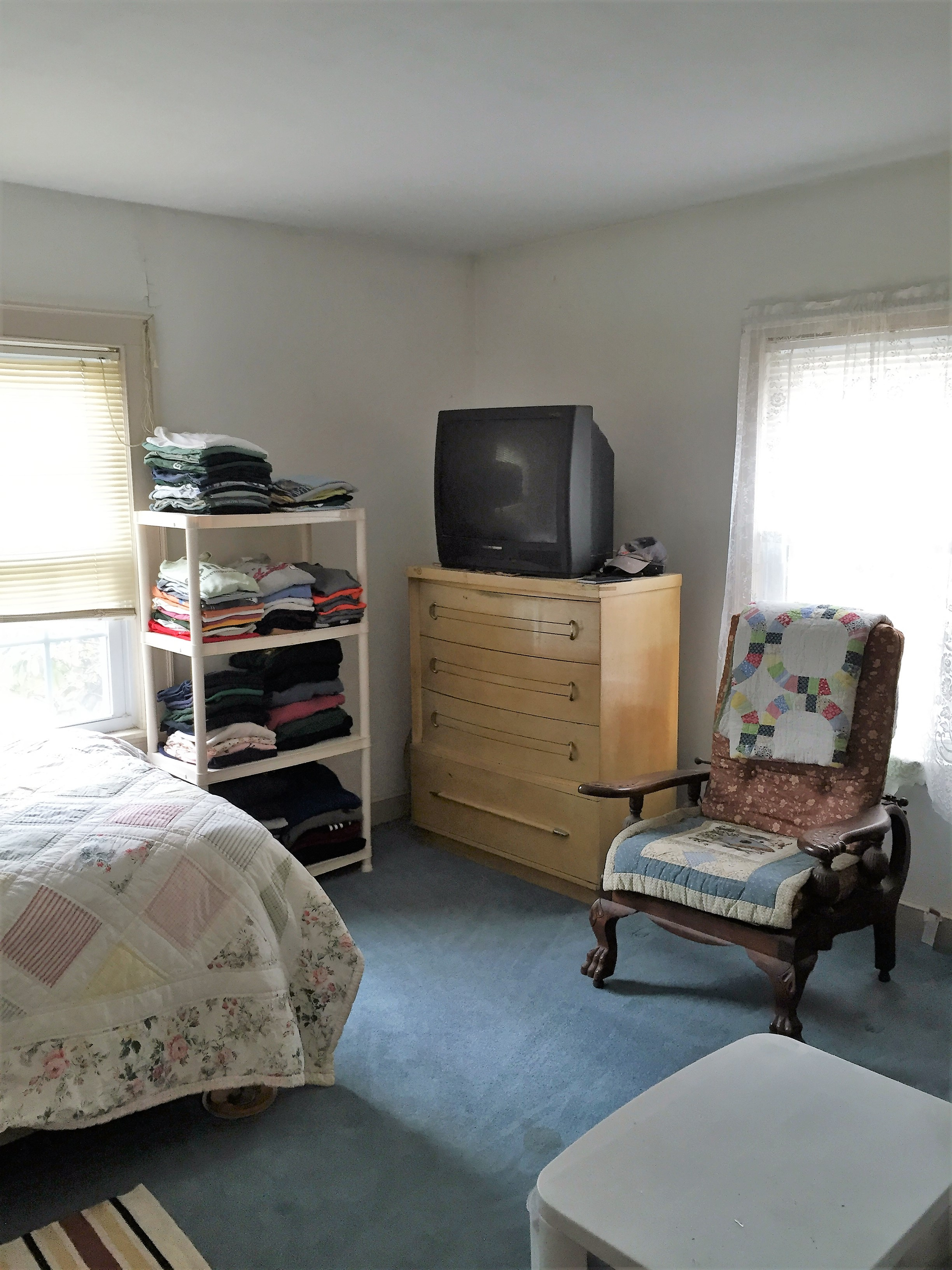 ,,, into order, as seen in these before and after photos.