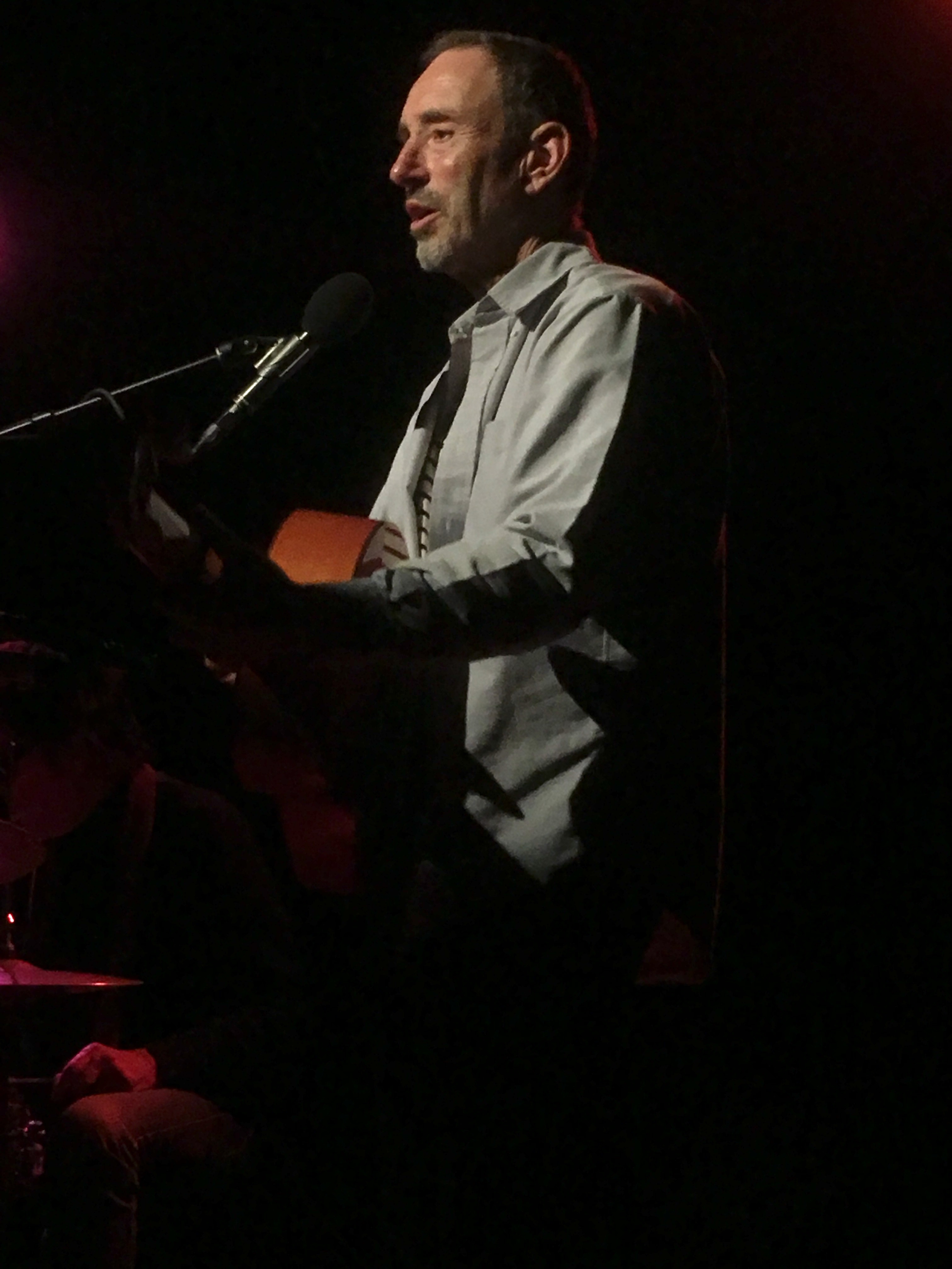 Singer Jonathan Richman at the Middle East Upstairs, Thursday Oct. 18.