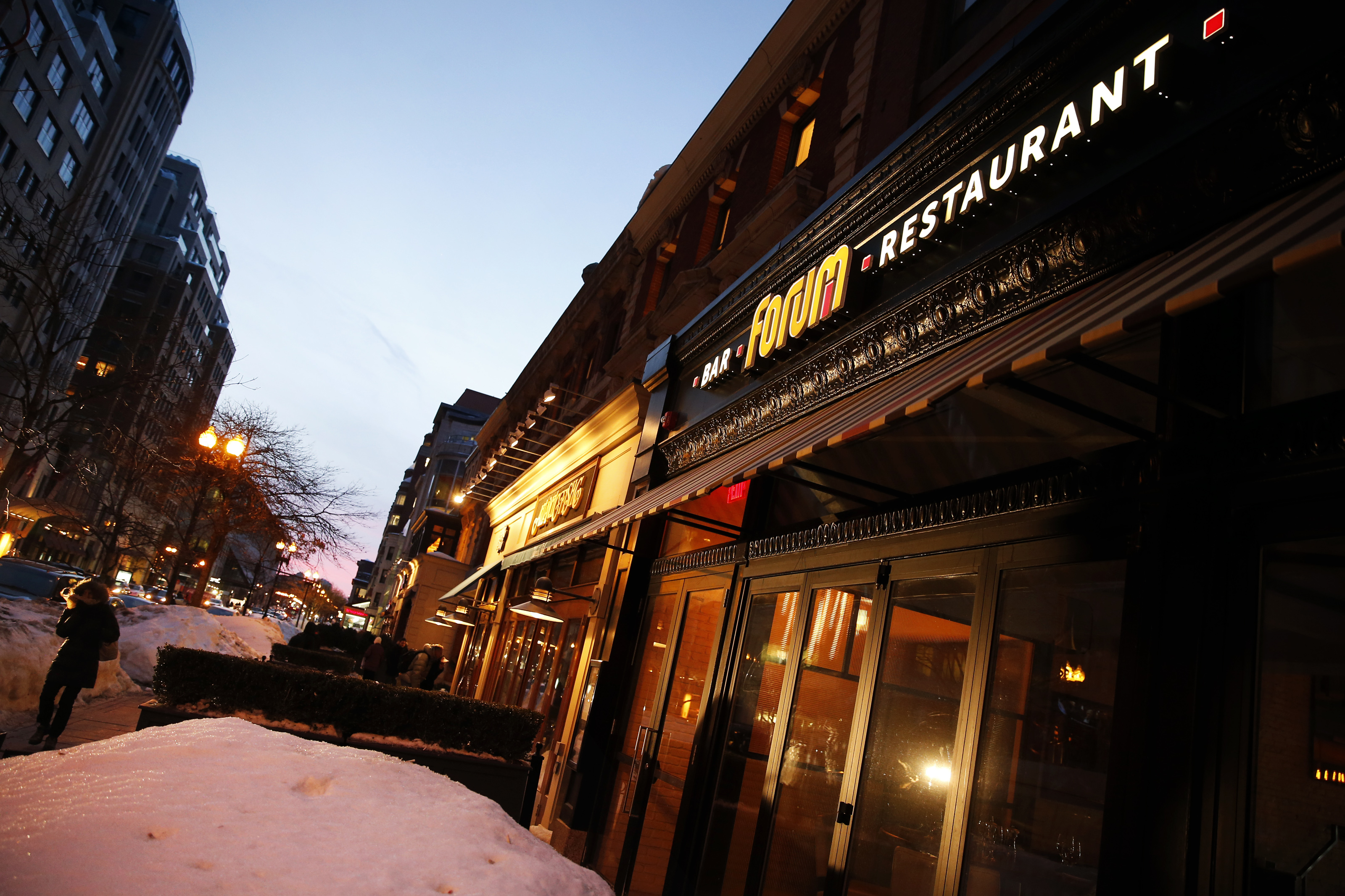 The Forum restaurant on Boylston Street was shuttered in February.