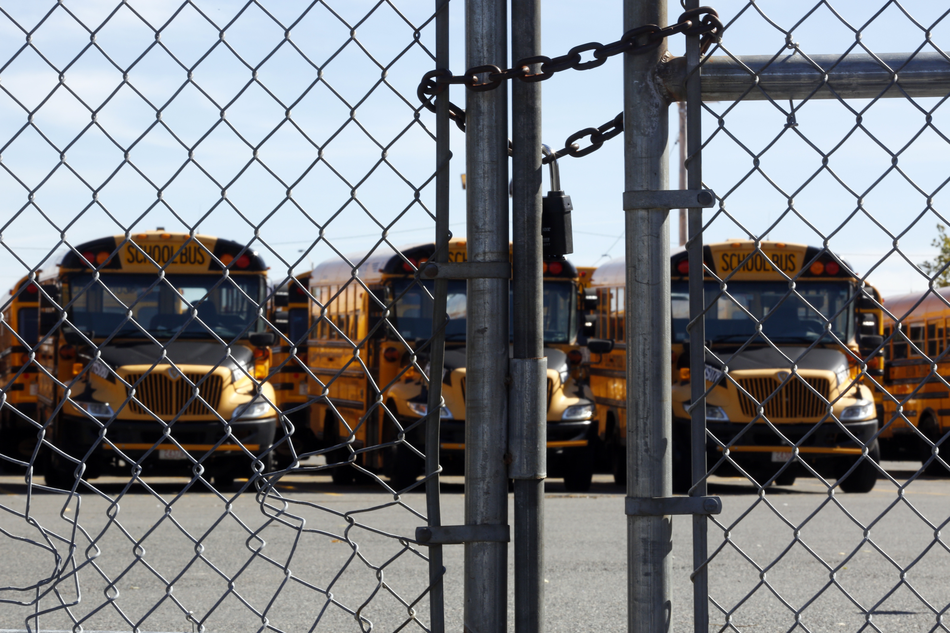 The four bus yards, including the one off Freeport Street in Dorchester, were padlocked. The strike rippled far beyond Boston’s system, affecting charter, parochial, and many private schools that rely on the yellow buses.