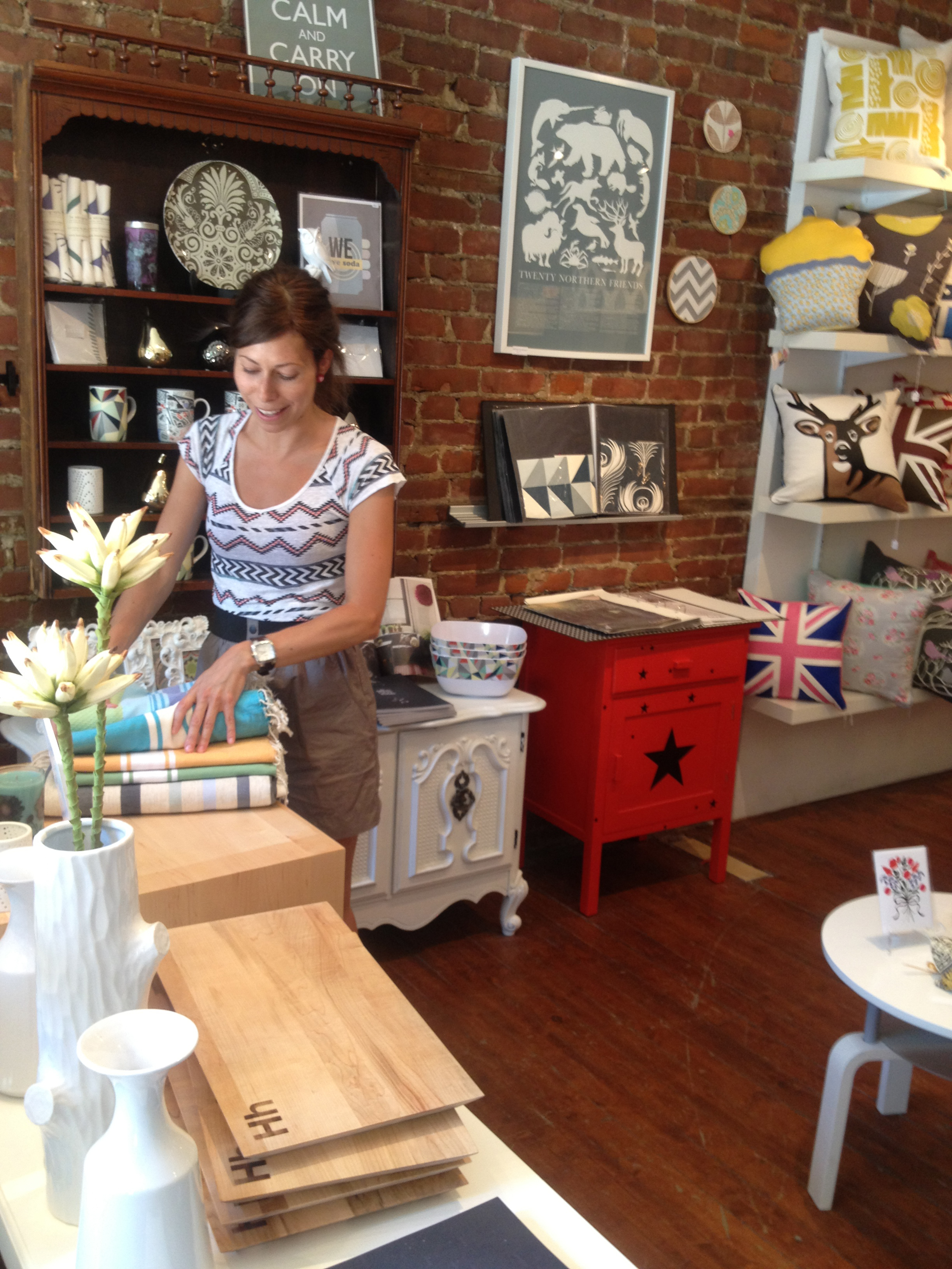 Laurence Marinacci and a college friend created Buk & Nola, a home decor and gift shop on Laurier Avenue East.