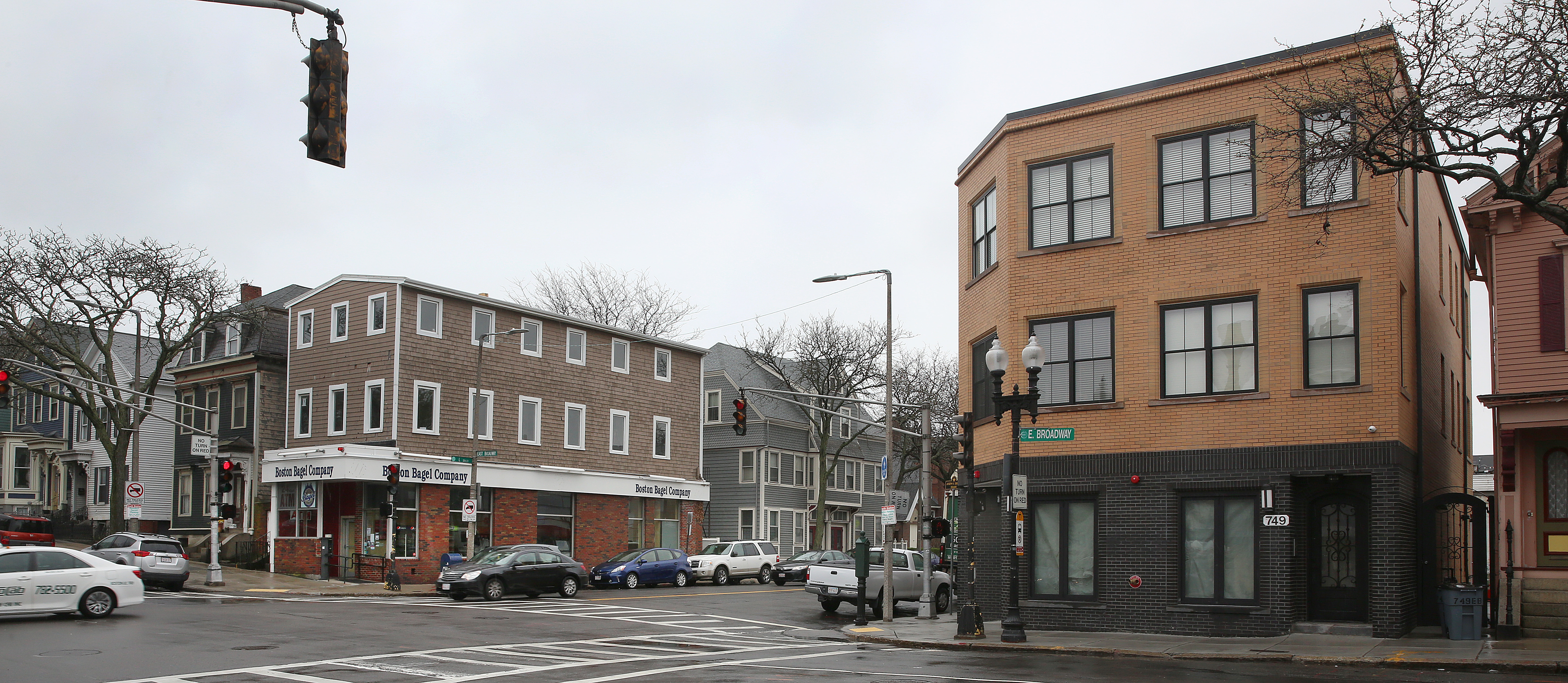 Starbucks wants to open a location at 749 E. Broadway (near right), but many South Boston residents want no part of it.