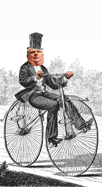 Ford is famously pro-car, and his strongest support came from suburbs outside downtown Toronto.