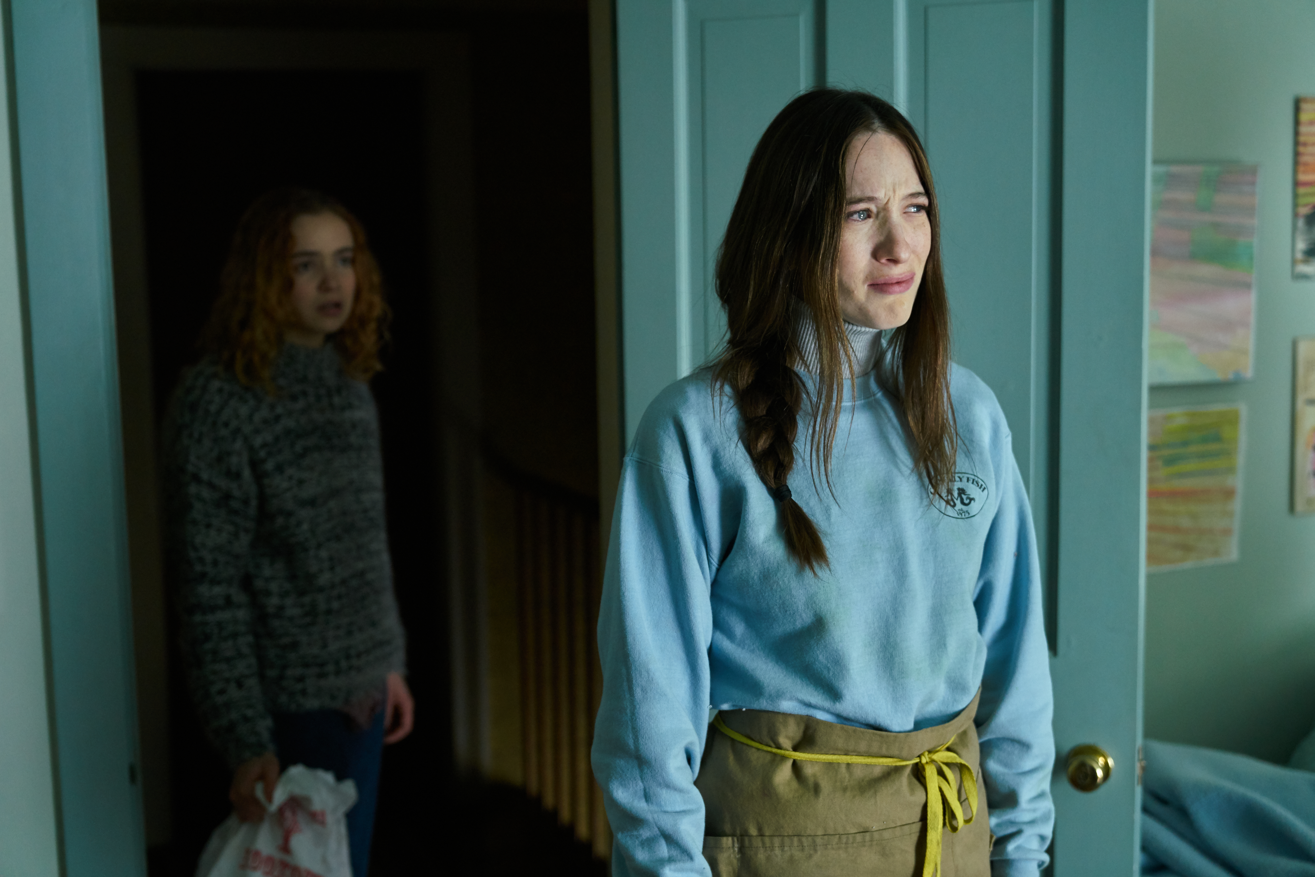 Morgan Saylor and Sophie Lowe in "Blow the Man Down."