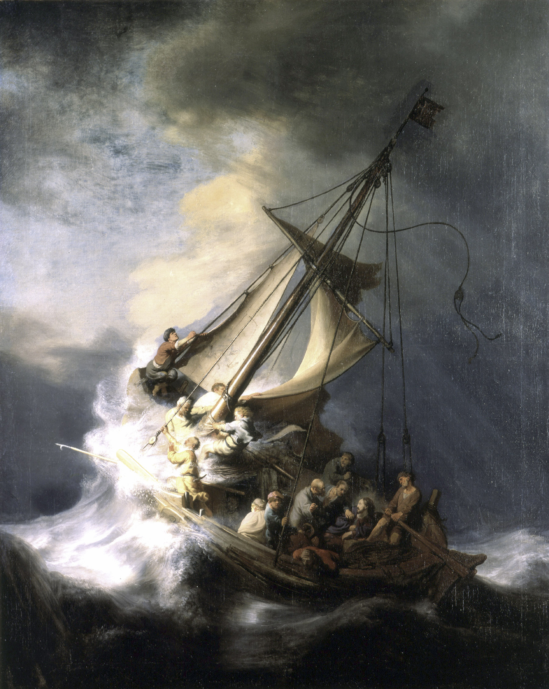 "The Storm on the Sea of Galilee," by Rembrandt, was one of the artworks stolen.