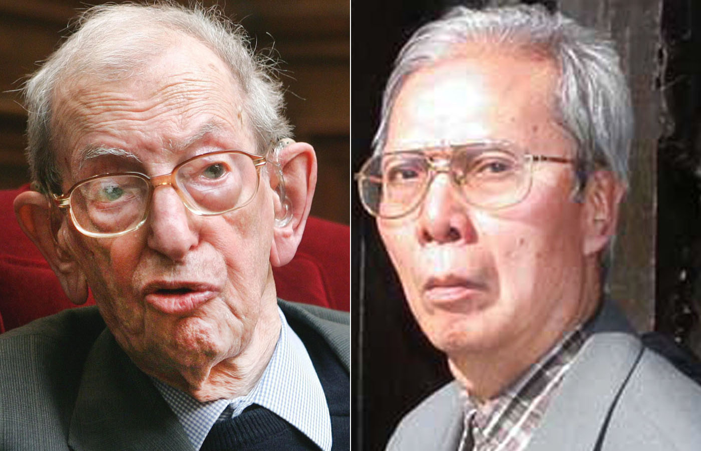 Nguyen Chi Thien, right, spent his life fighting communism. Eric Hobsbawm, left, spent his life as a communist supporter.