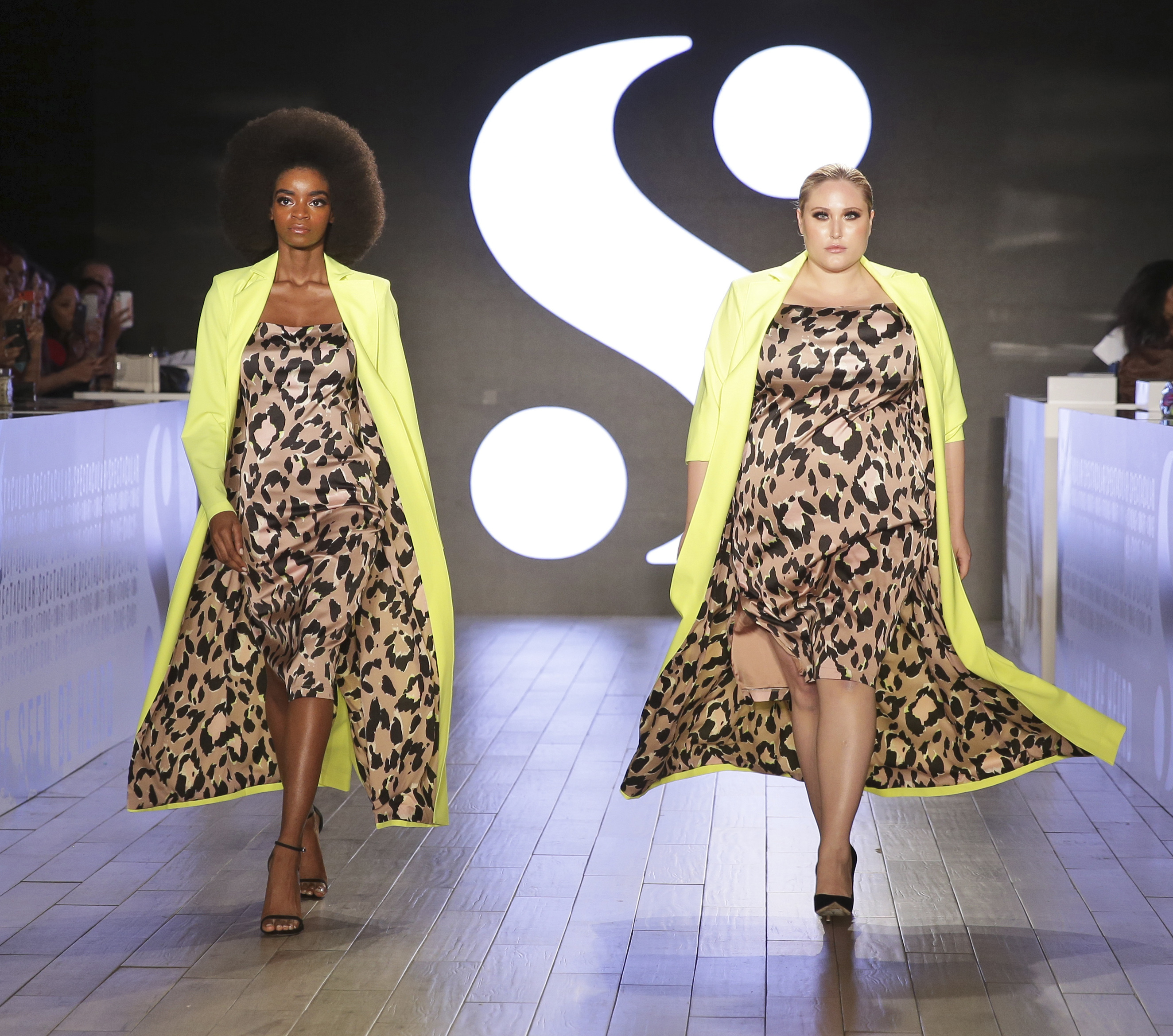 Models in clothing bySerena Williams.