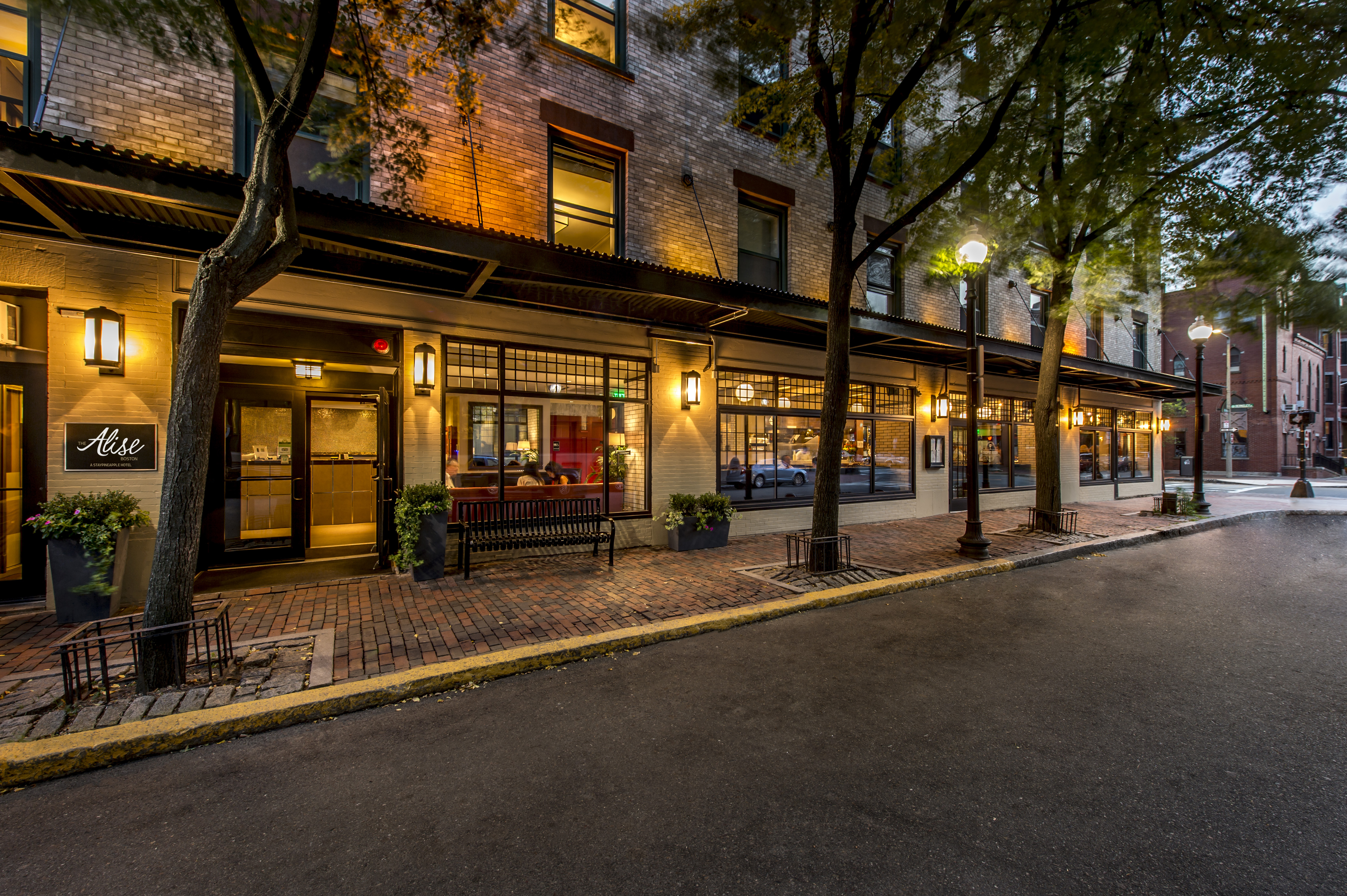 The former Chandler Inn, now the Alise, is at 26 Chandler St., near the old YWCA that’s being turned into a hotel.