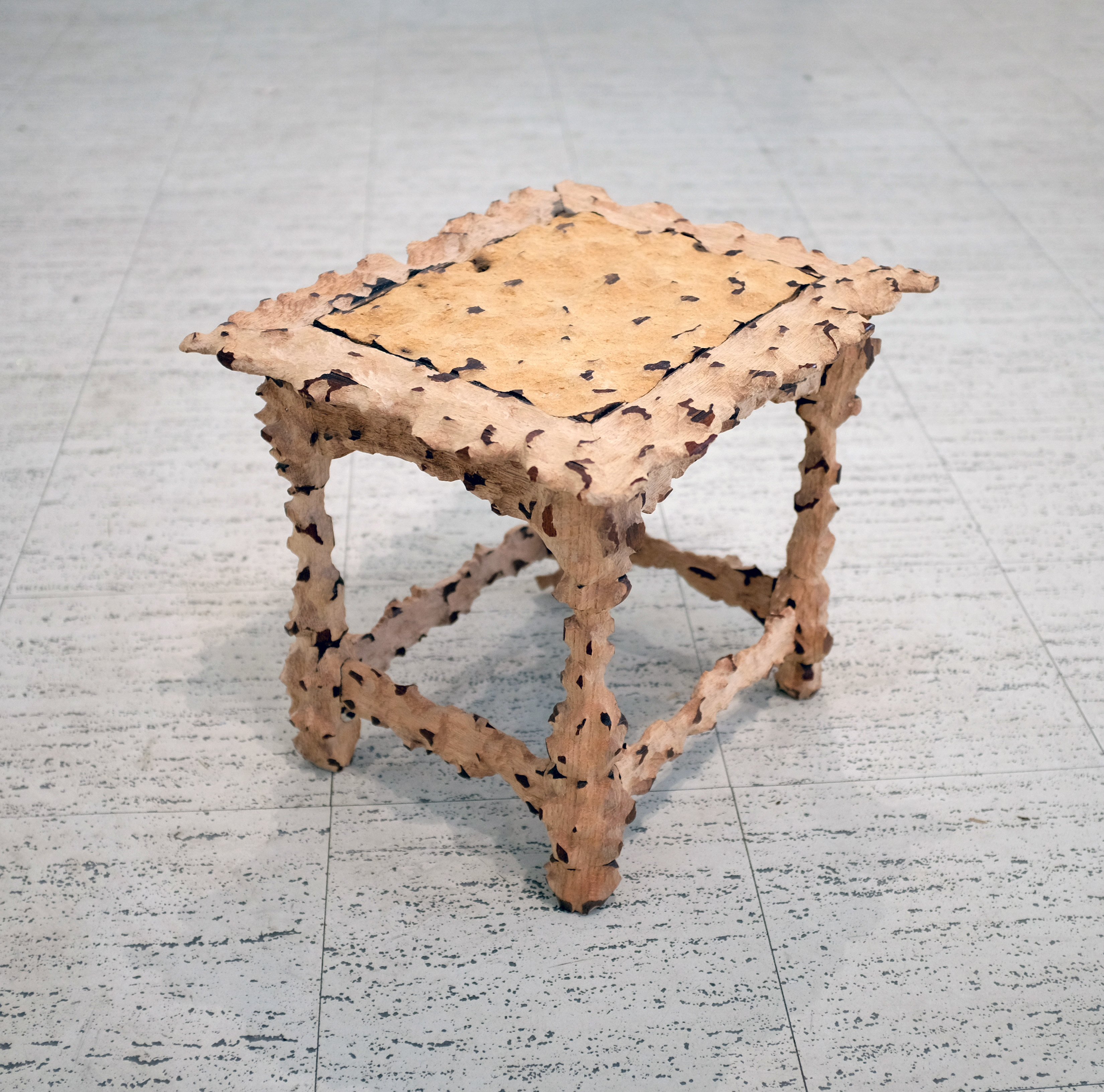 Jill Slosburg-Ackerman’s “Mother Work for Edward Snowden” at the New Art Center.