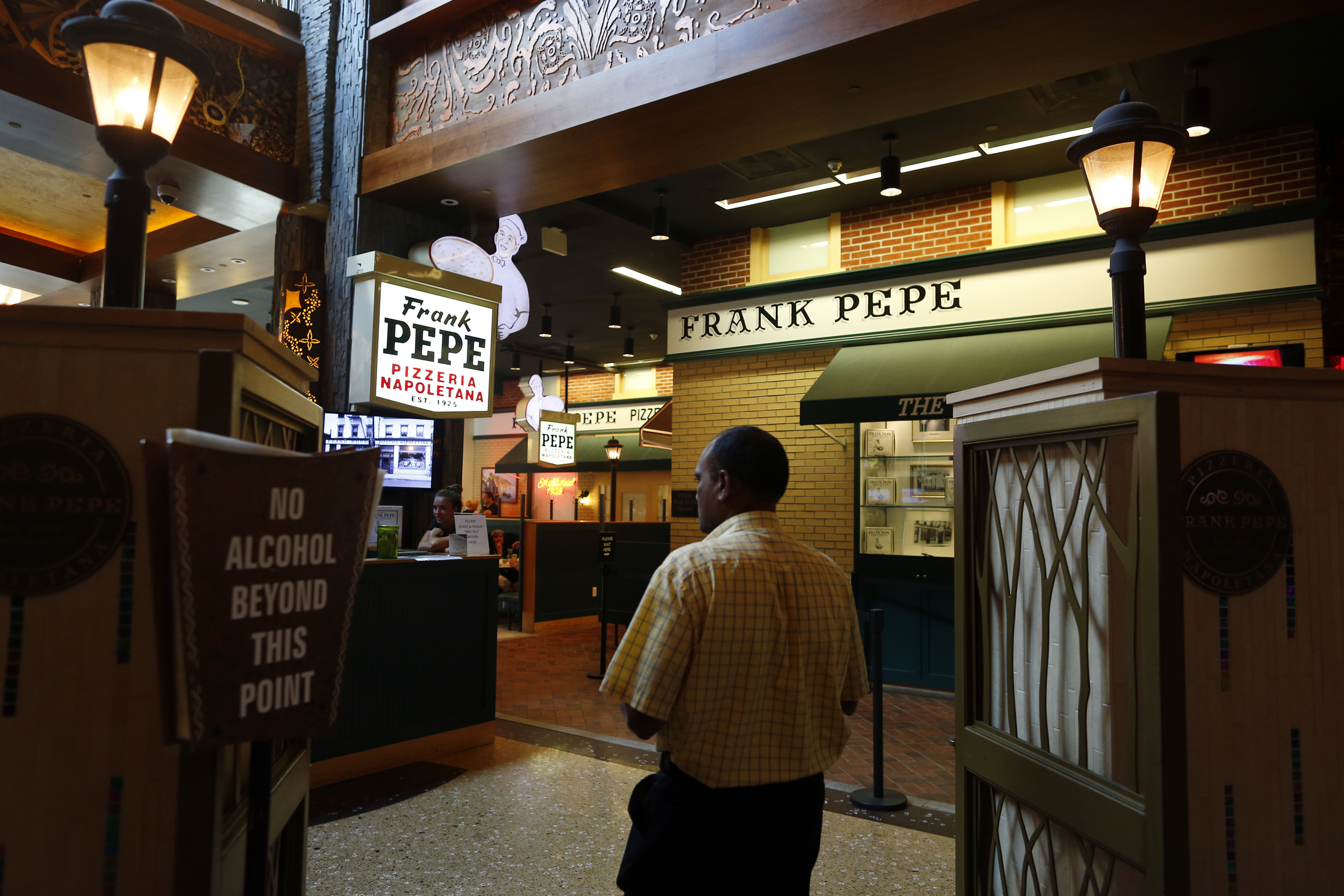 Pepe’s has branched out from its first New Haven site to Mohegan Sun in Uncasville, Conn.