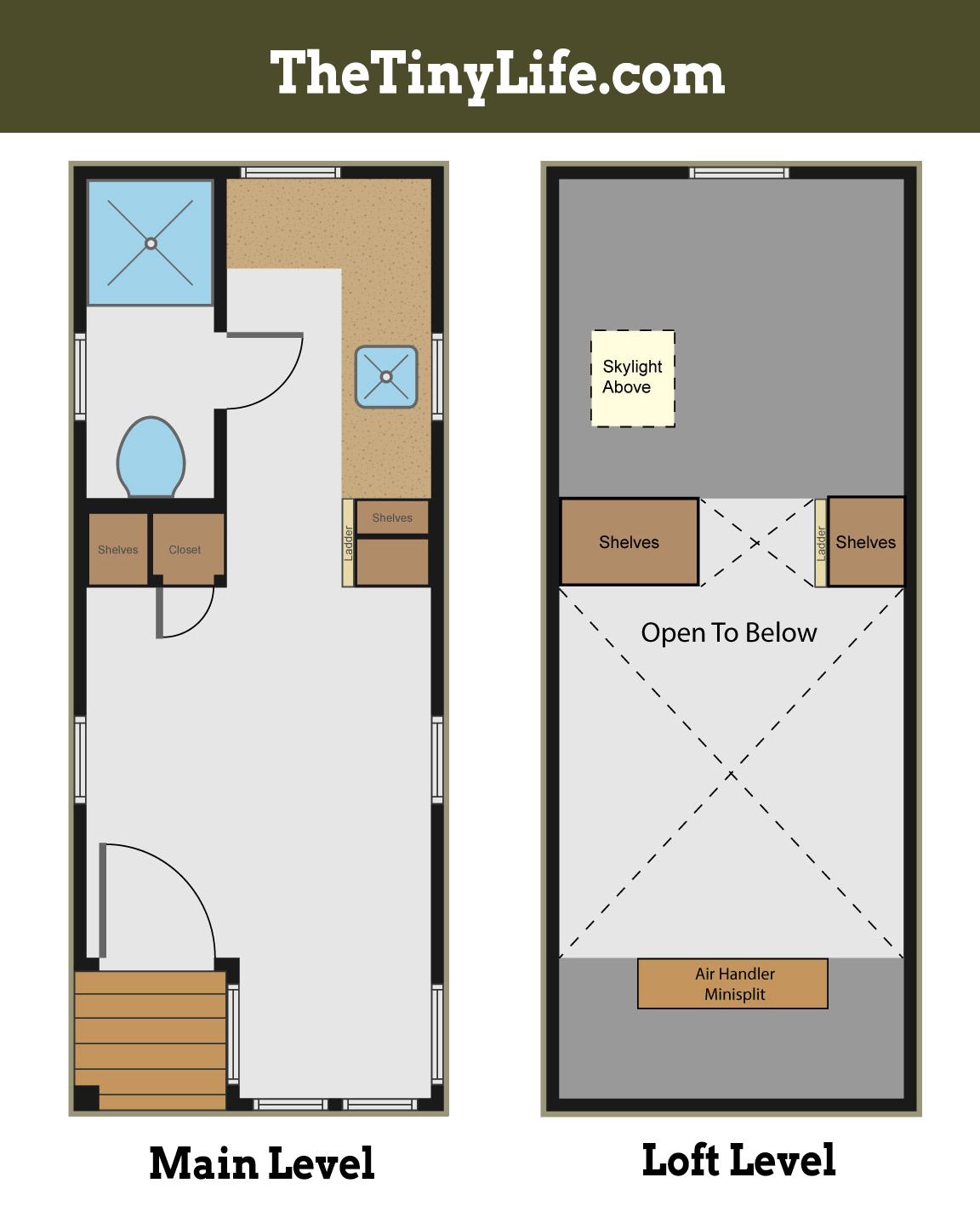 The floorplan of Mitchell’s home.