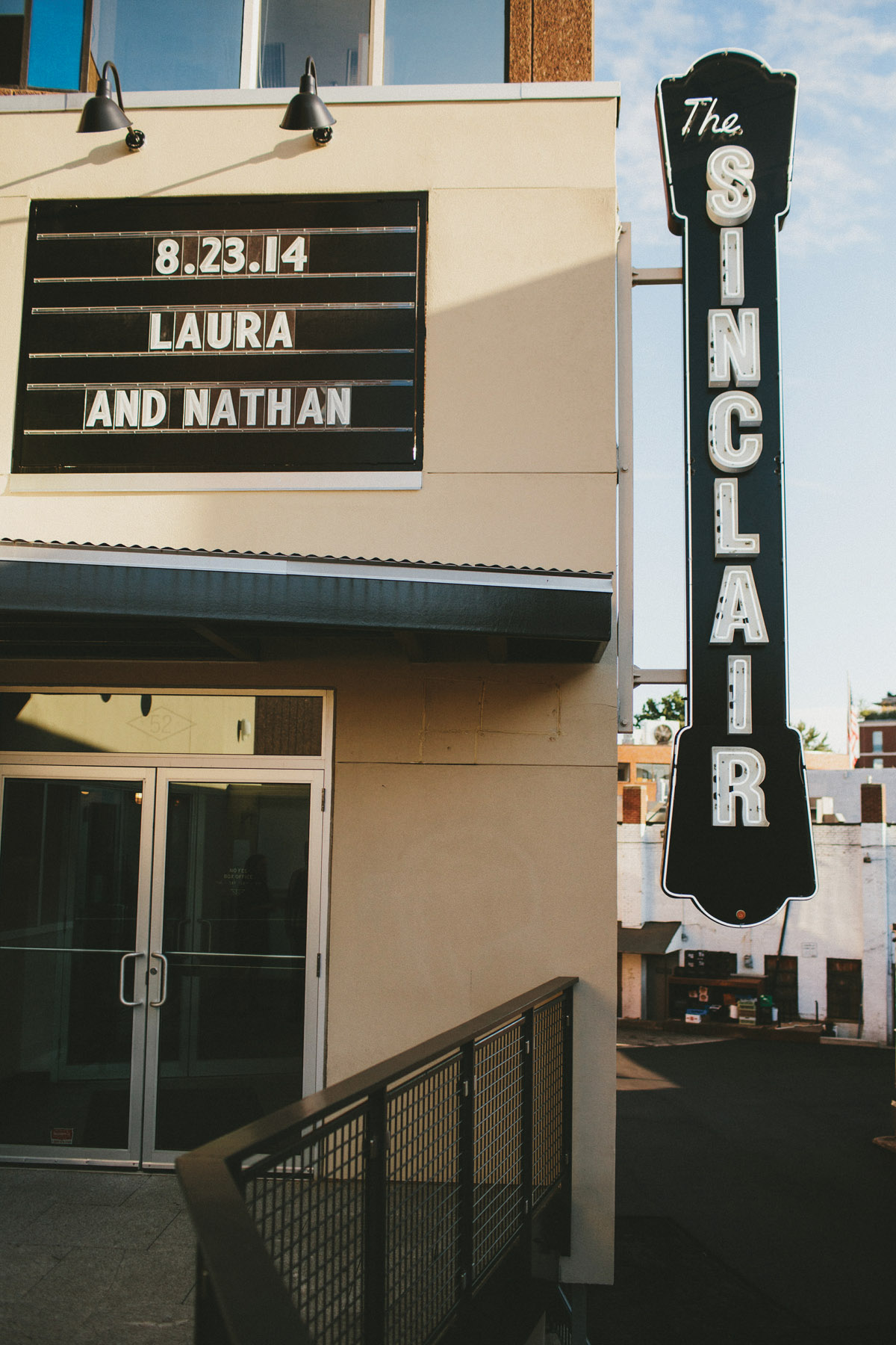 The couple contacted The Sinclair, one of their favorite restaurants, on a whim, just a month before their planned wedding date.