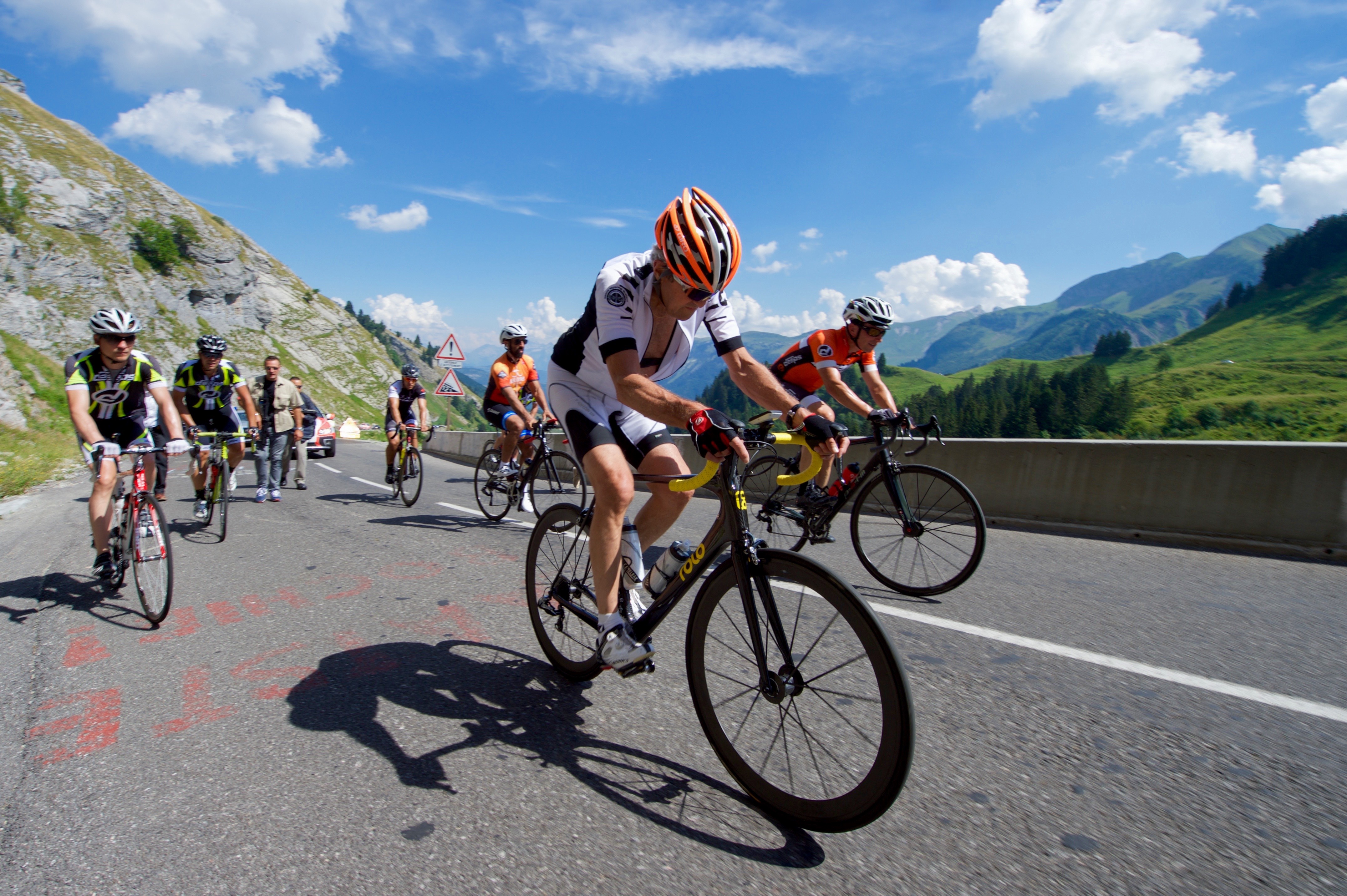 Secretary of State John Kerry climbed the Col de la Colombiere, a mountain pass in the French Alps earlier this year.
