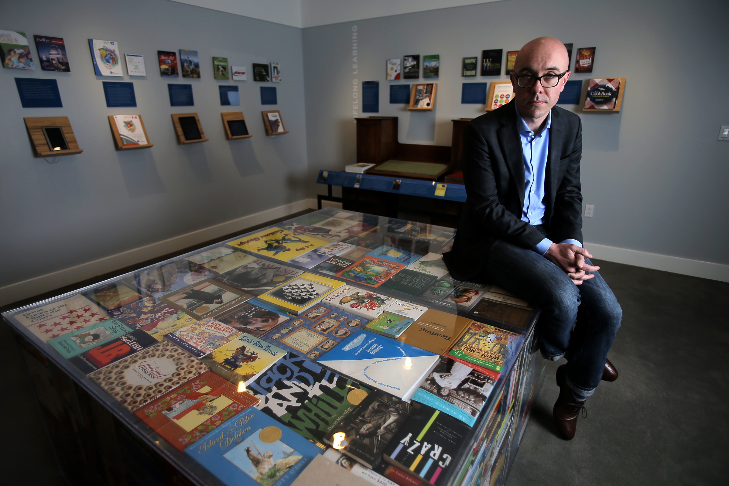 Andrew Russell, director of corporate social responsibility at Houghton Mifflin Harcourt, said the publisher is “looking to partner with organizations on programs that can facilitate a larger conversation.”