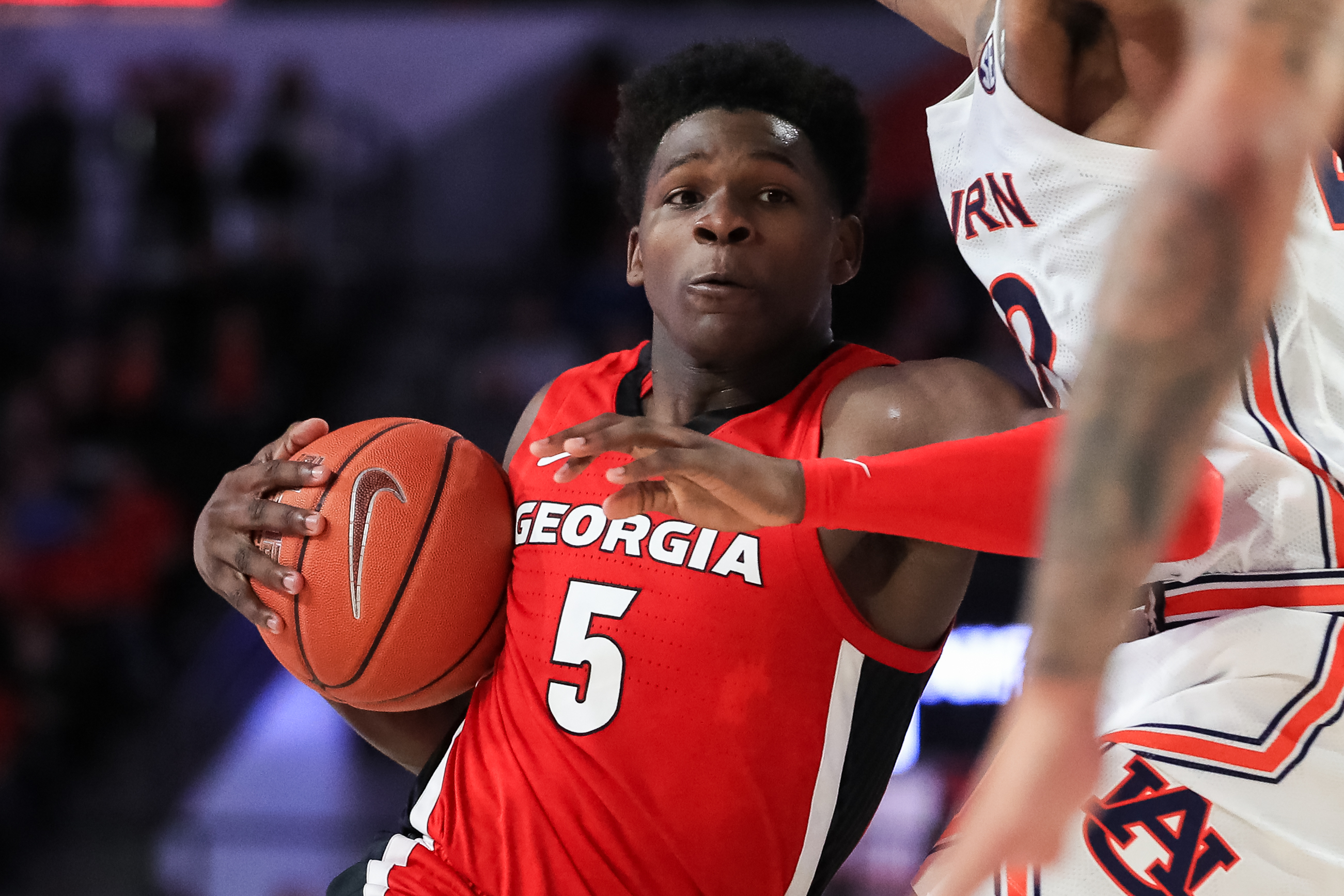 Anthony Edwards averaged 19.1 points and 5.2 rebounds per game for Georgia.
