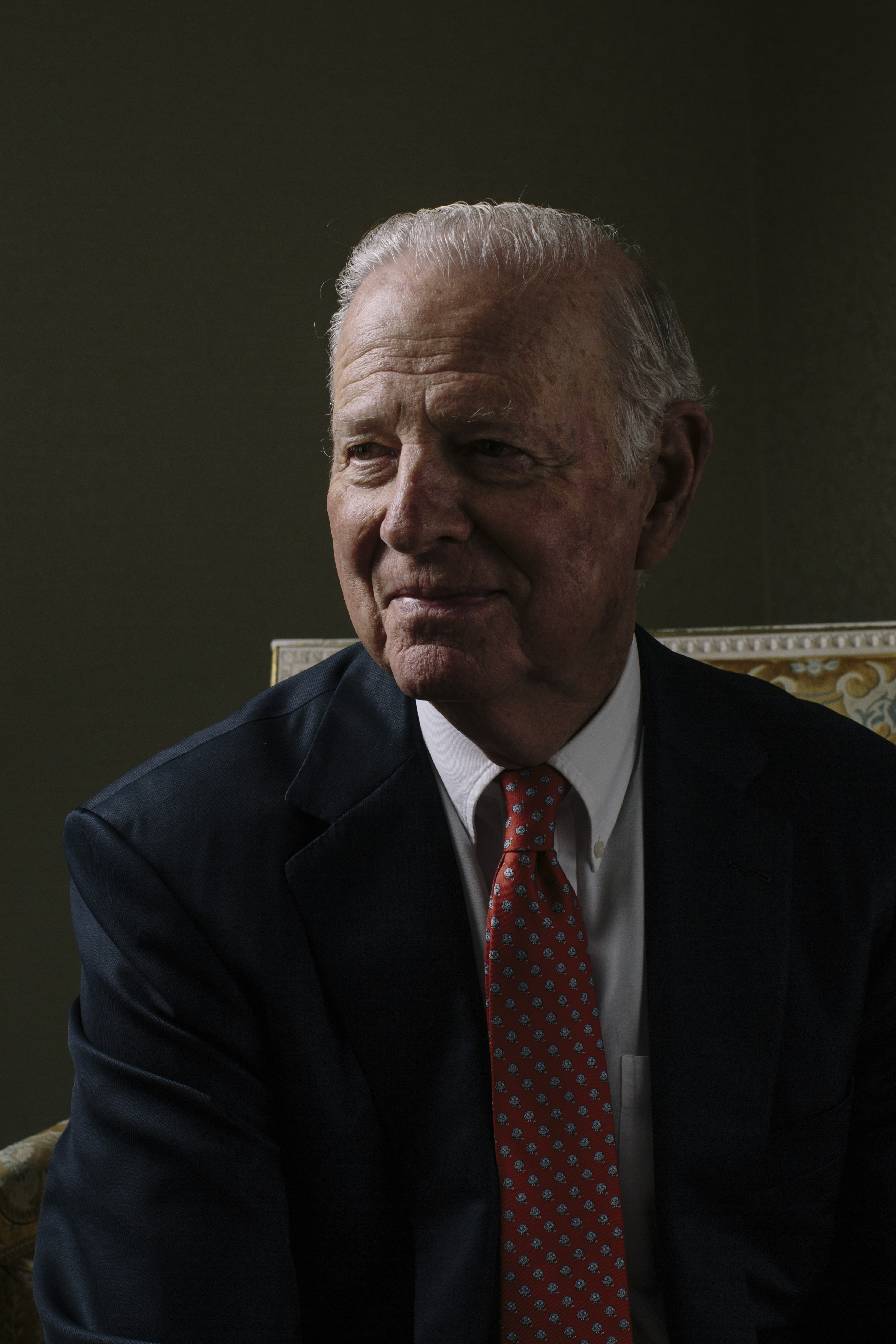 James Baker, a former secretary of state in the George H.W. Bush administration, is part of a group of Republican elder statesmen calling for a tax on carbon pollution from fossil fuels.