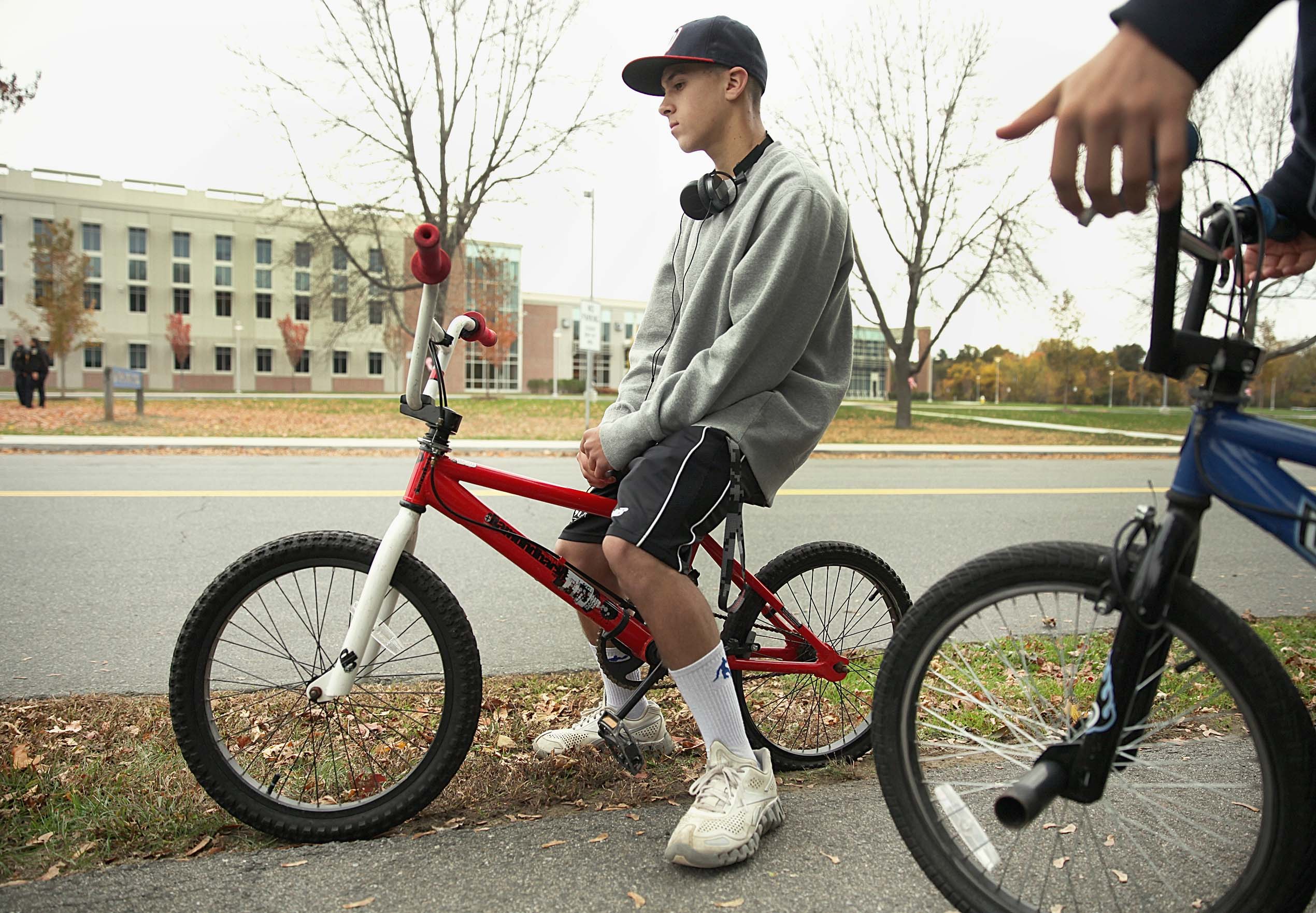 Student Christian Snyder was a student in Ritzer’s algebra class.