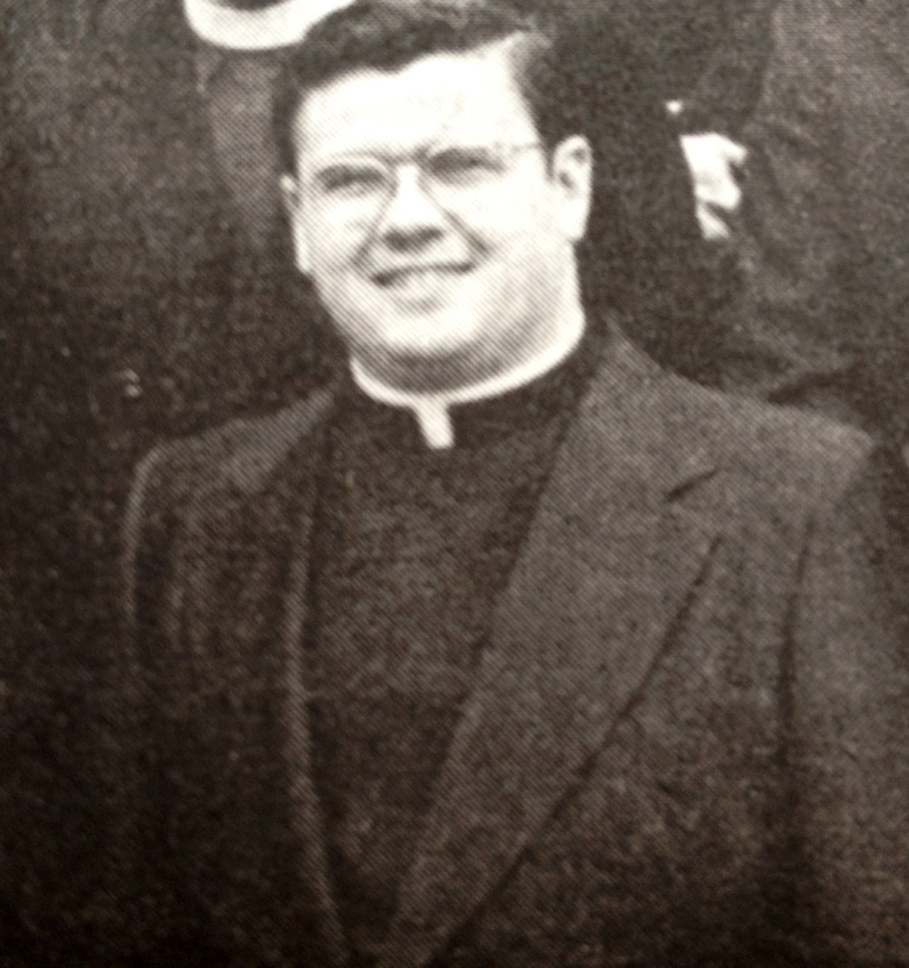 The Rev. James Foley, shown here in a picture from his seminary class of 1978. Foley, now 60, has survived in a kind of purgatorial state for years.