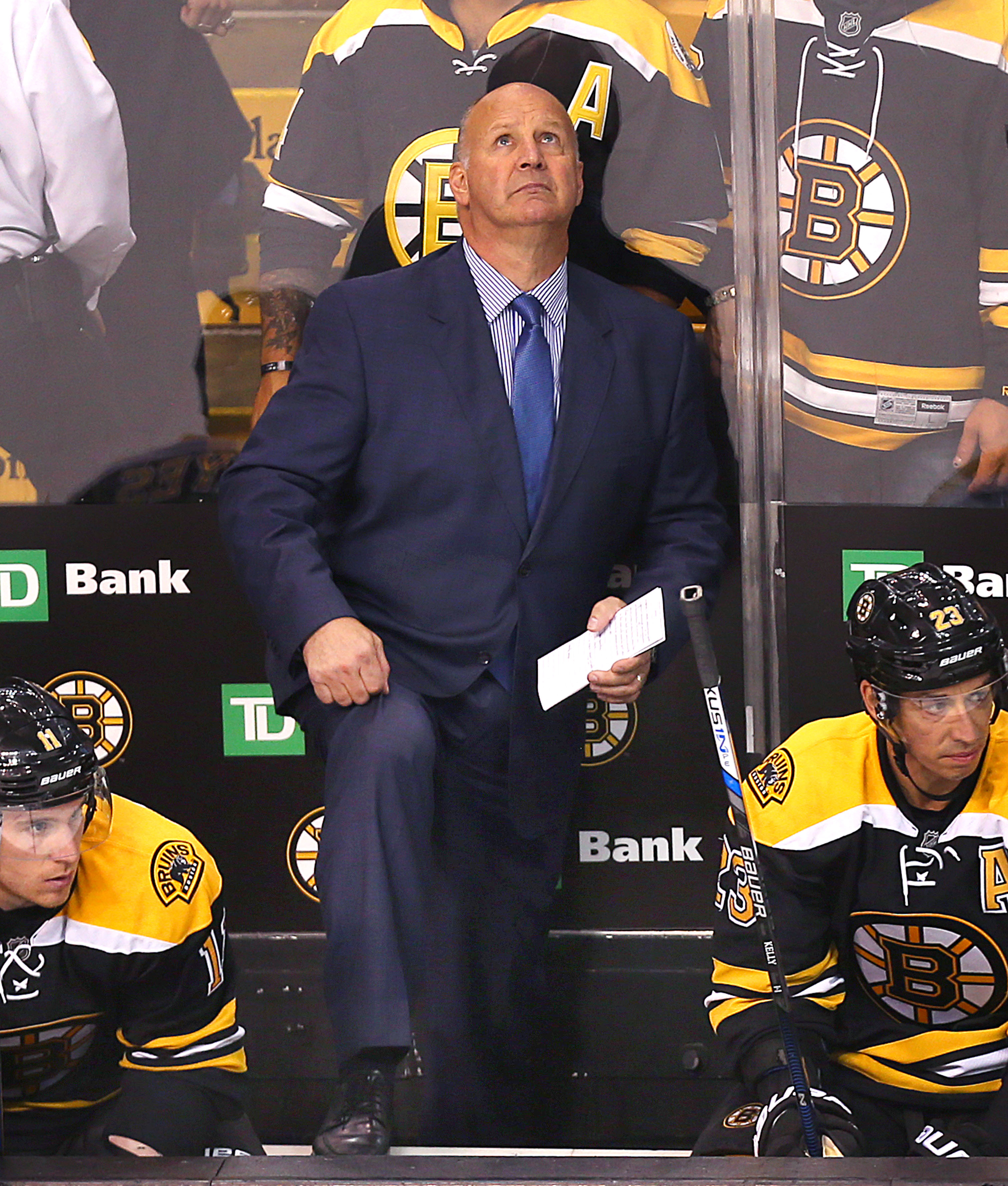 Claude Julien looked up at the scoreboard, where he thought the evidence supported Loui Eriksson’s goal.