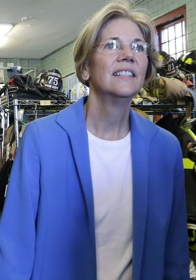 The pressure on Elizabeth Warren to shift her media strategy comes as Democrats, including some in Washington, have become worried that her commercials give off an unappealing image.