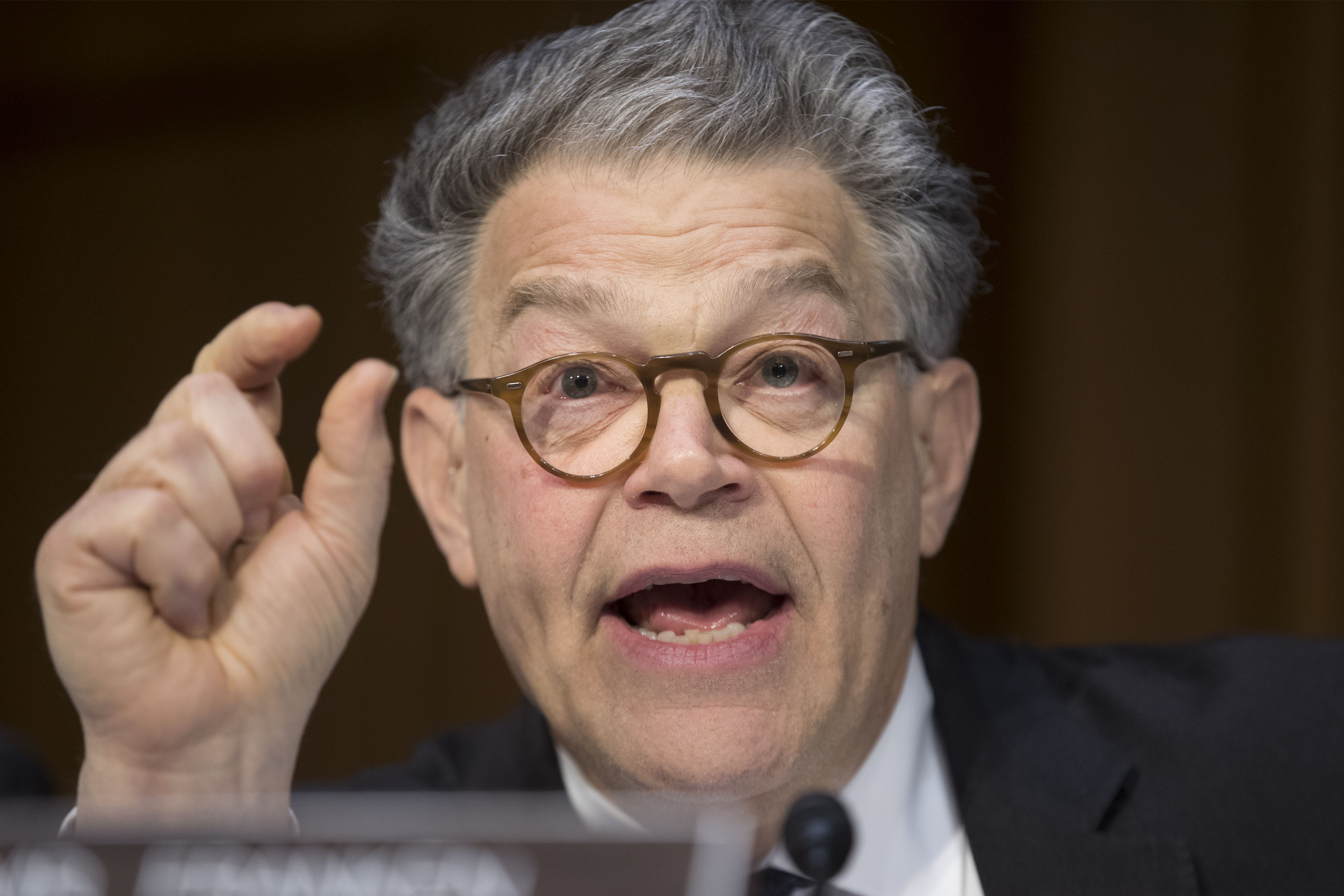 Al Franken, a Minnesota Democrat, has been accused of trying to kiss and grope a woman on a 2006 USO tour in Kuwait.